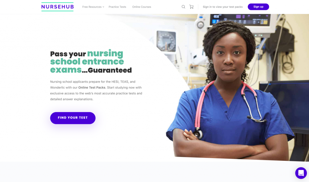 Nurse-Hub Homepage