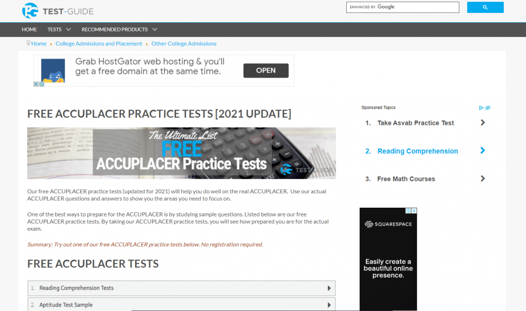 Test-Guide-Accuplacer