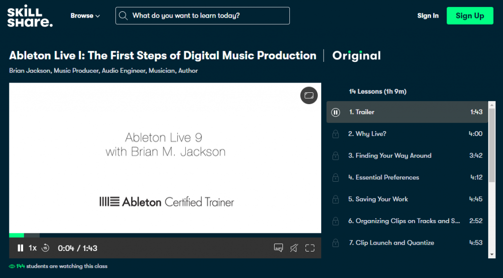 Ableton Live I The First Steps of Digital Music Production on Skillshare