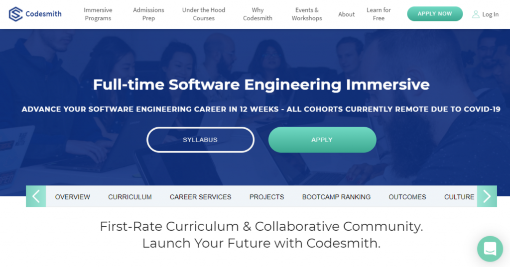 Computer Science Bootcamp by Codesmith