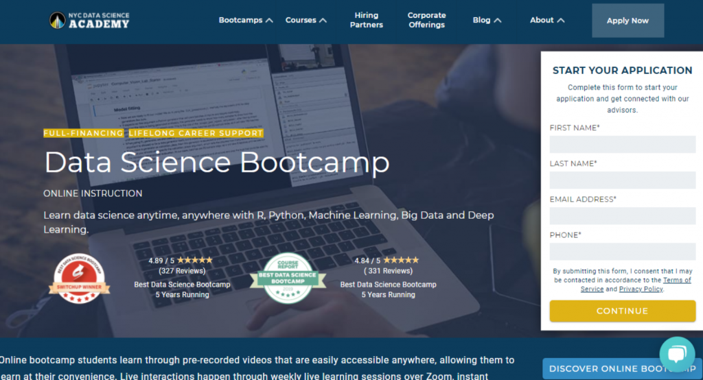 Data Science Bootcamp by NYC Data Science Academy