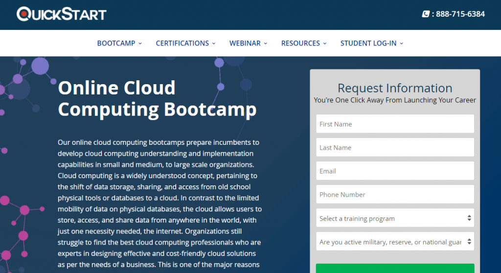 Online Cloud Computing Bootcamp by QuickStart