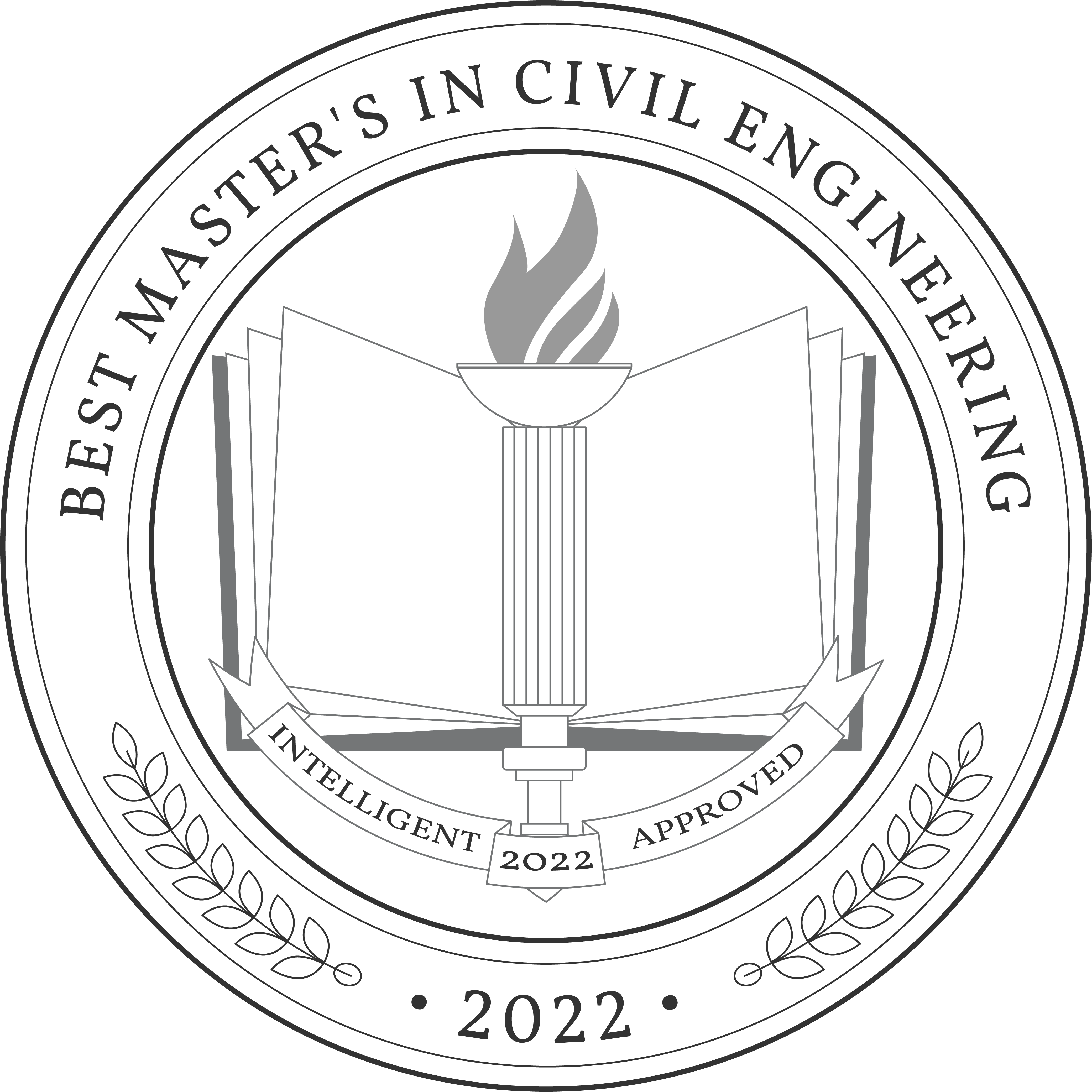 Best Master's in Civil Engineering Badge