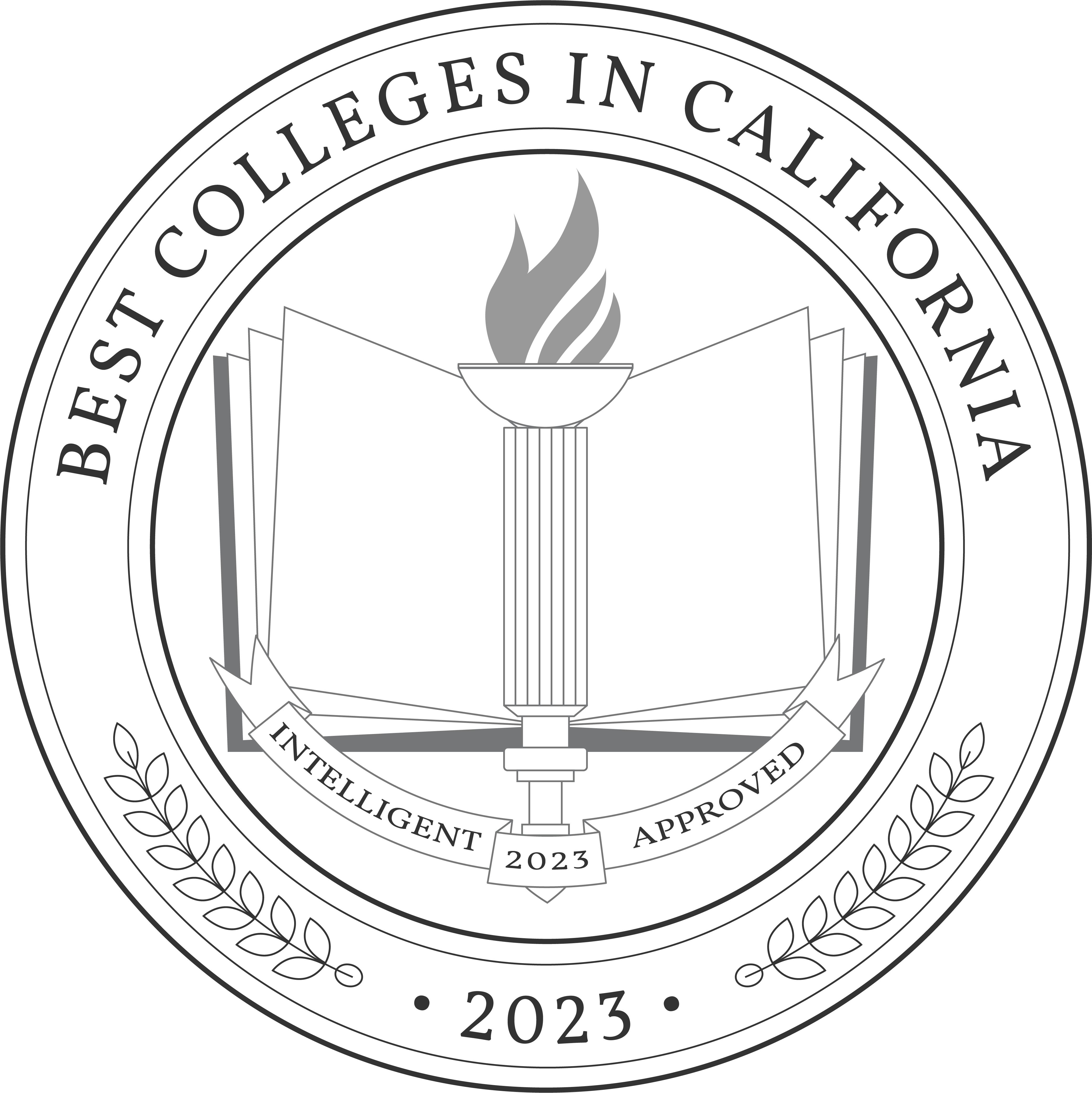 Best Colleges in California 2023 Badge