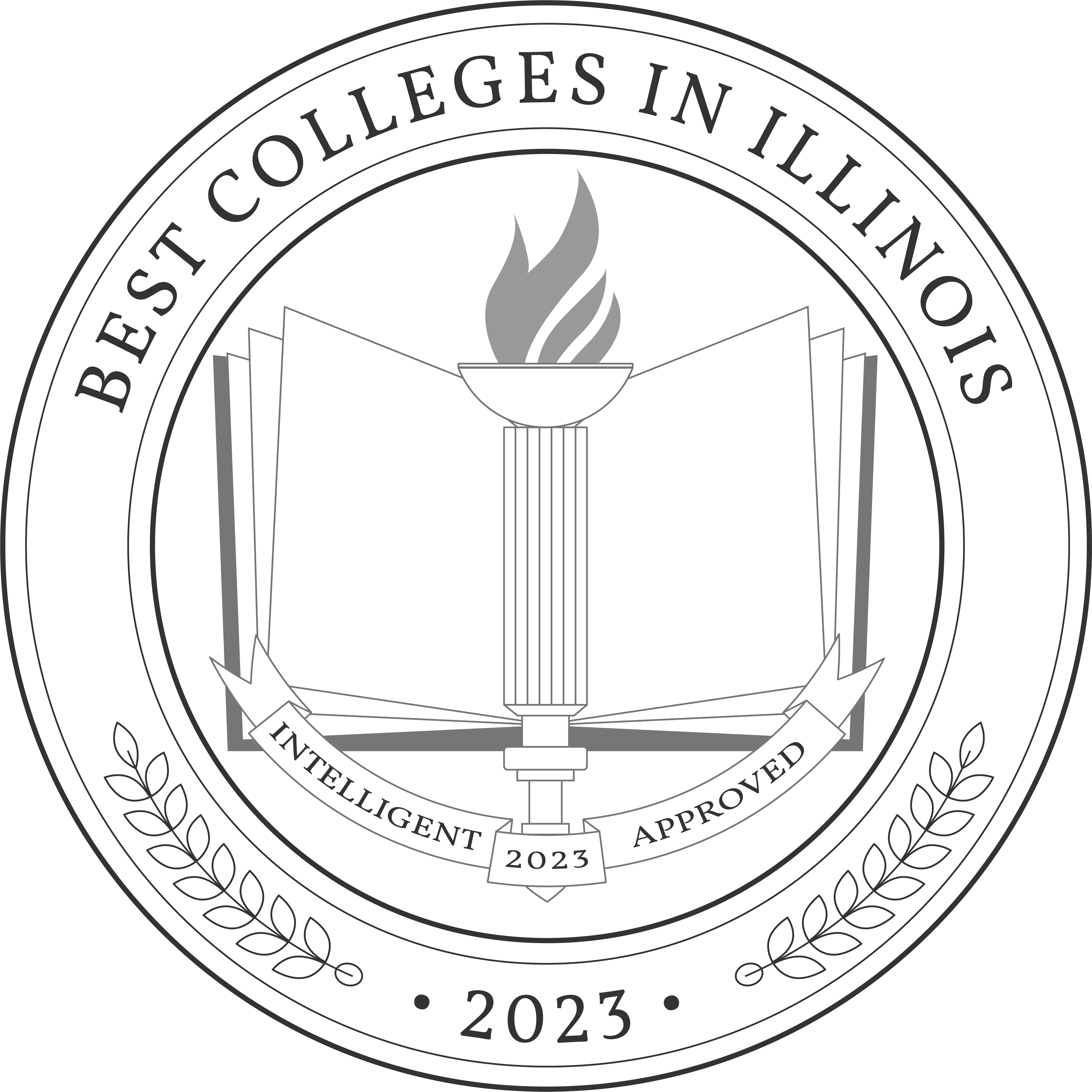 Best Colleges in Illinois 2023 Badge