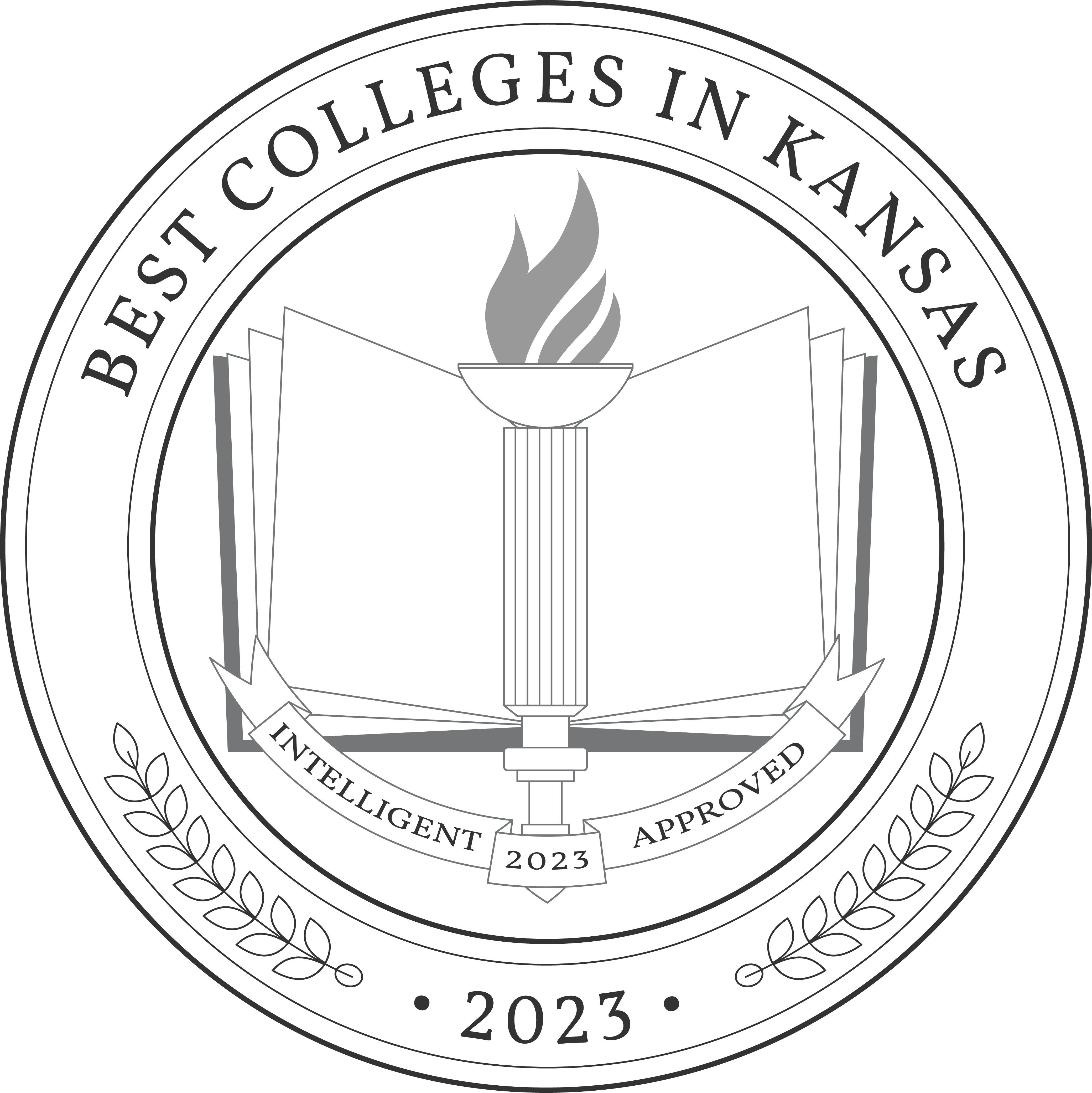 Best Colleges in Kansas 2023 Badge