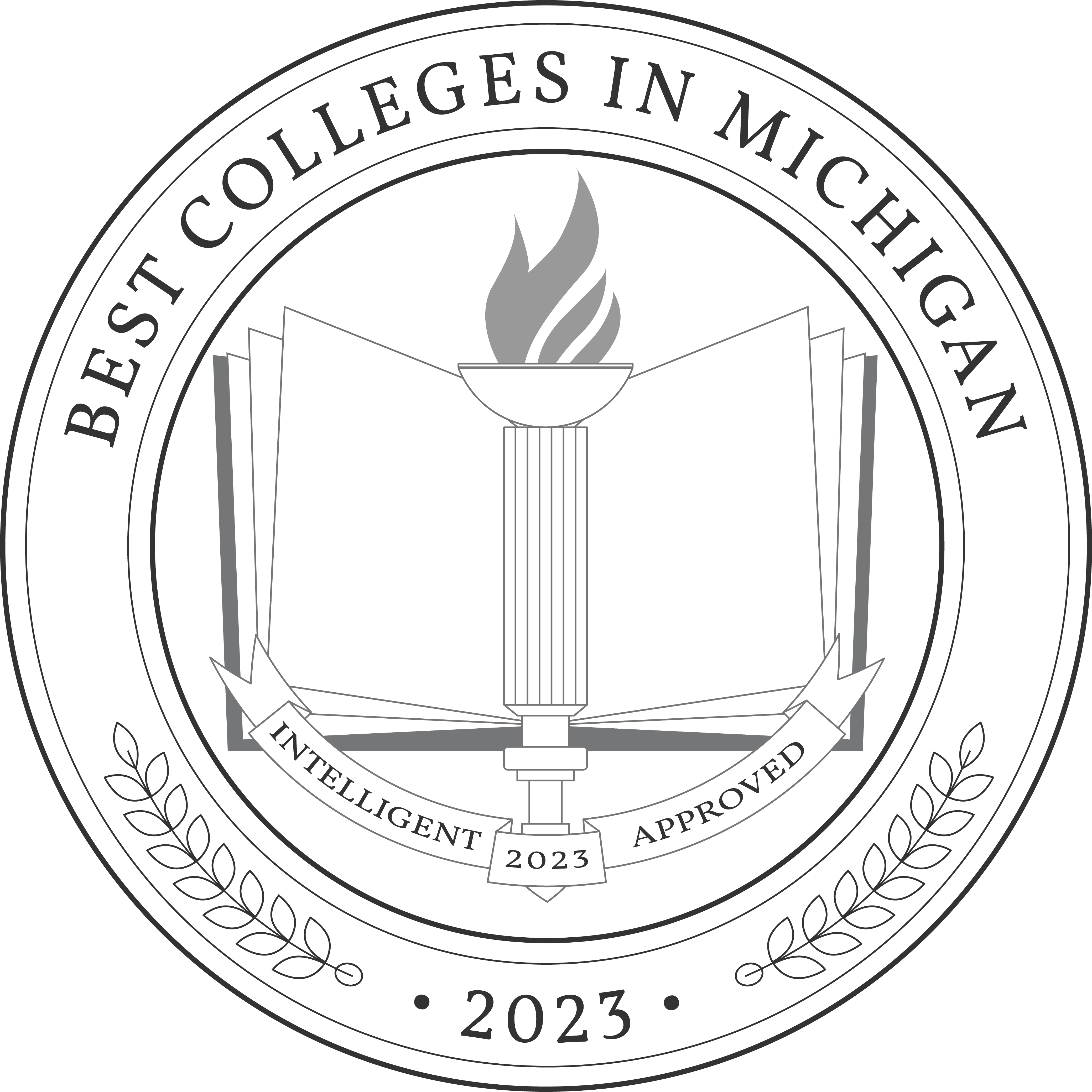Best Colleges in Michigan 2023 Badge