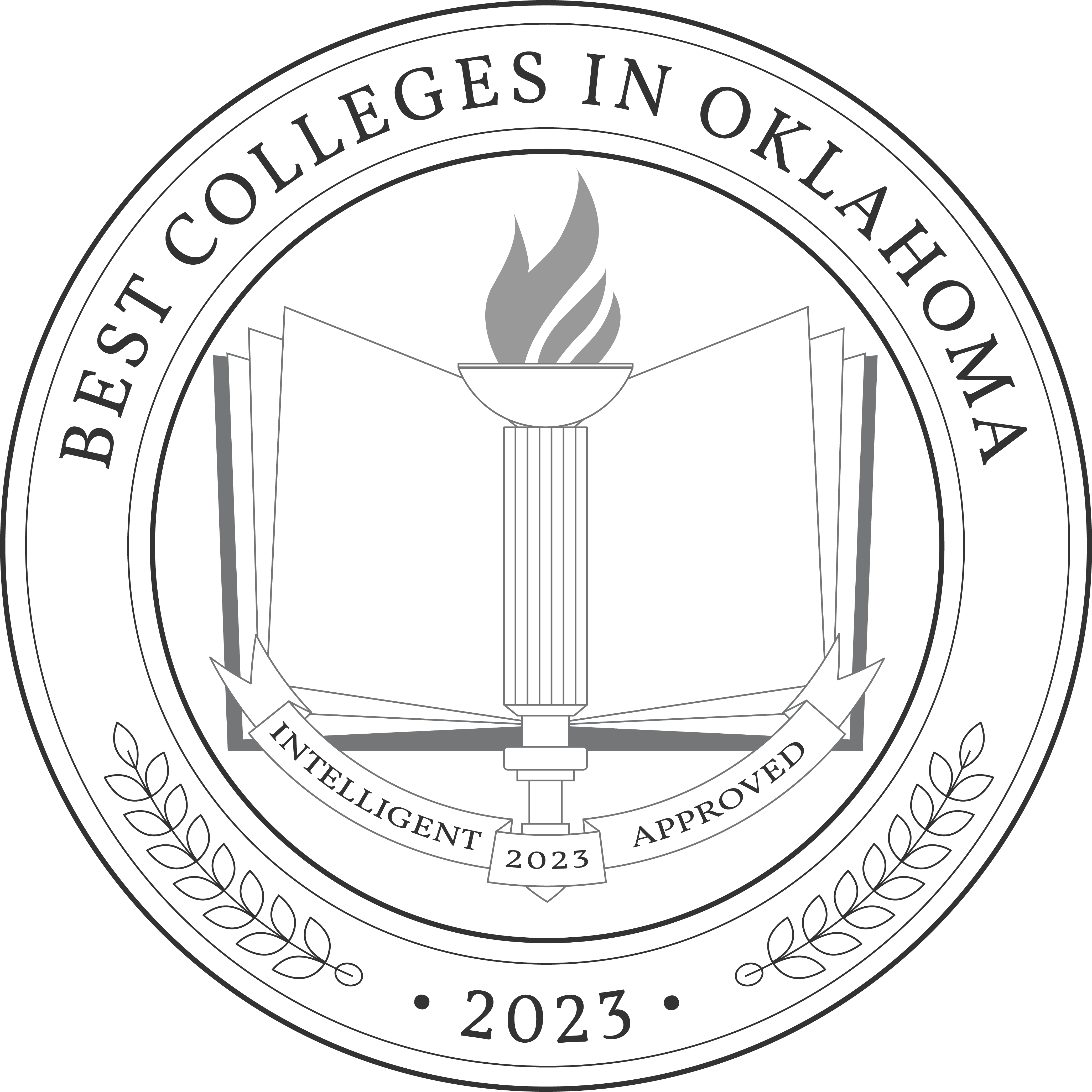 Best Colleges in Oklahoma 2023 Badge