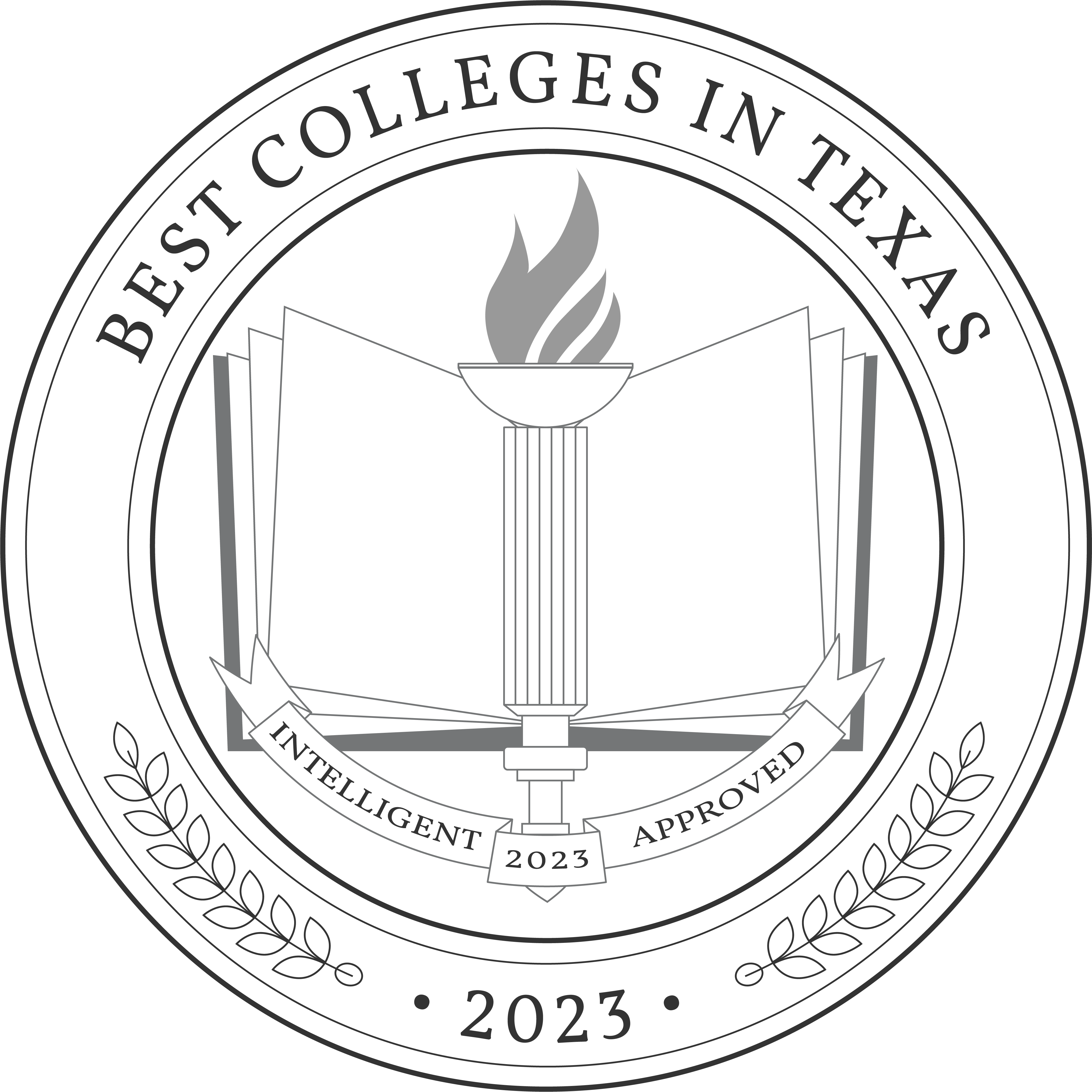 Best Colleges in Texas 2023 Badge