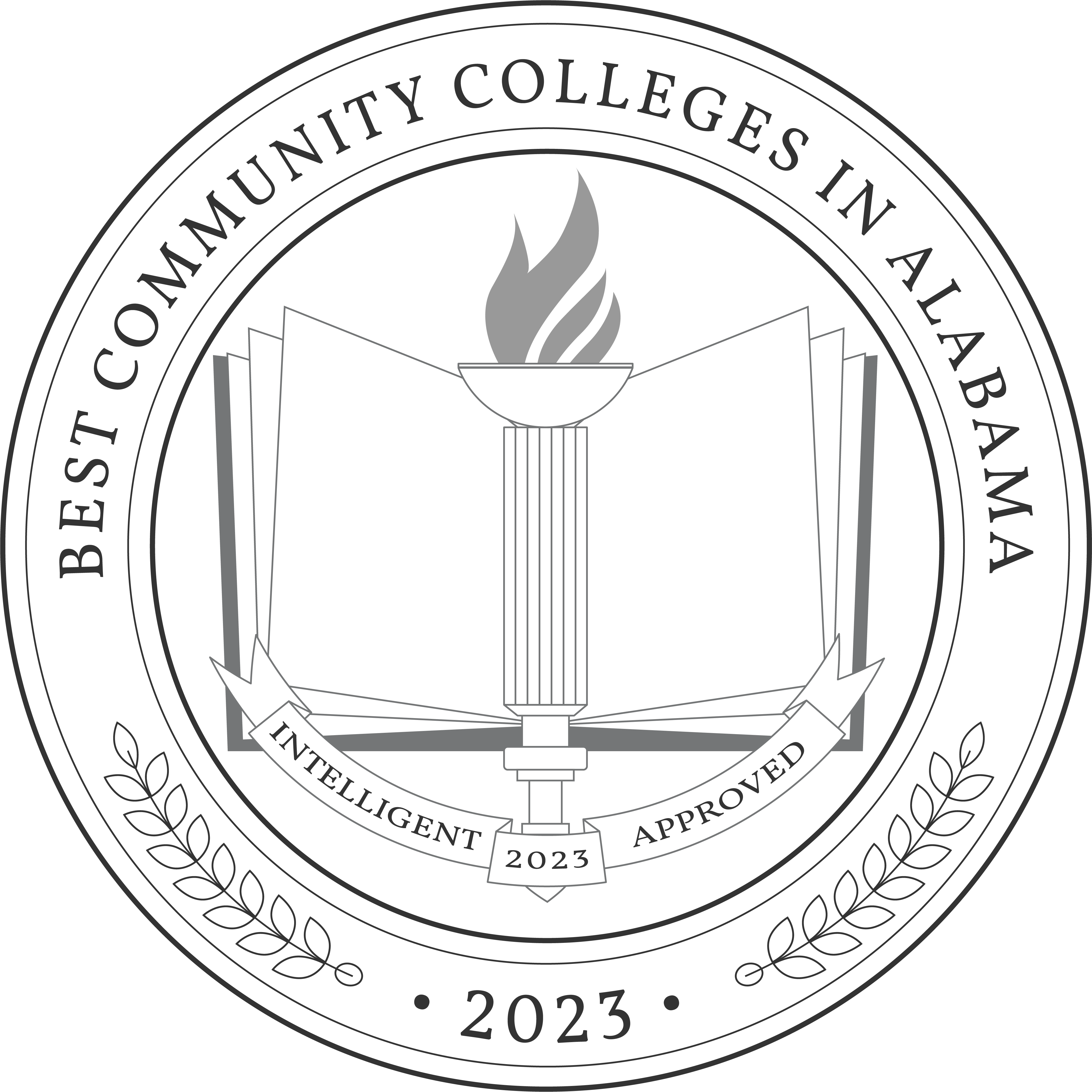 Best Community Colleges In Alabama Badge 2023