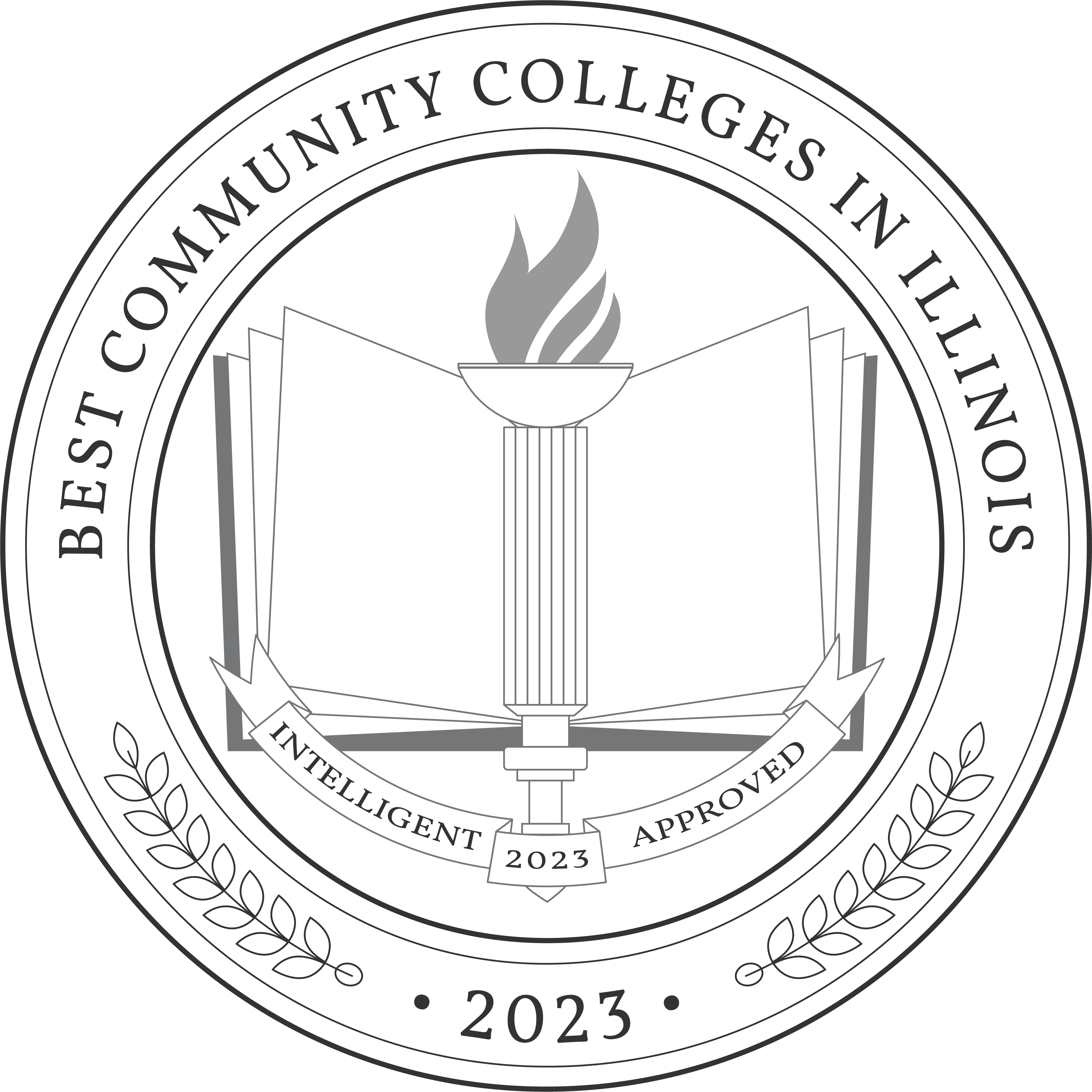 Best Community Colleges In Illinois Badge 2023
