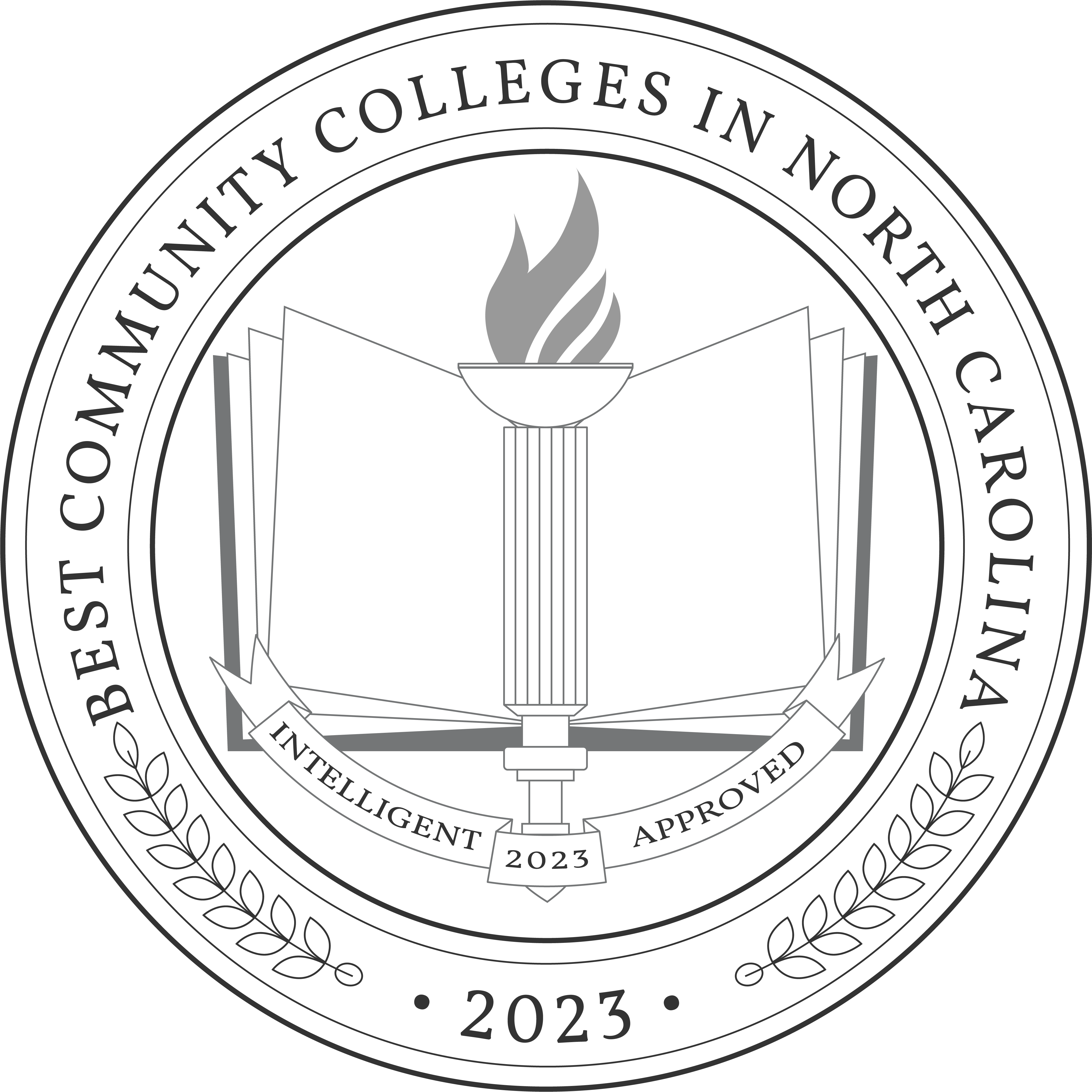 Best Community Colleges In North Carolina Badge 2023