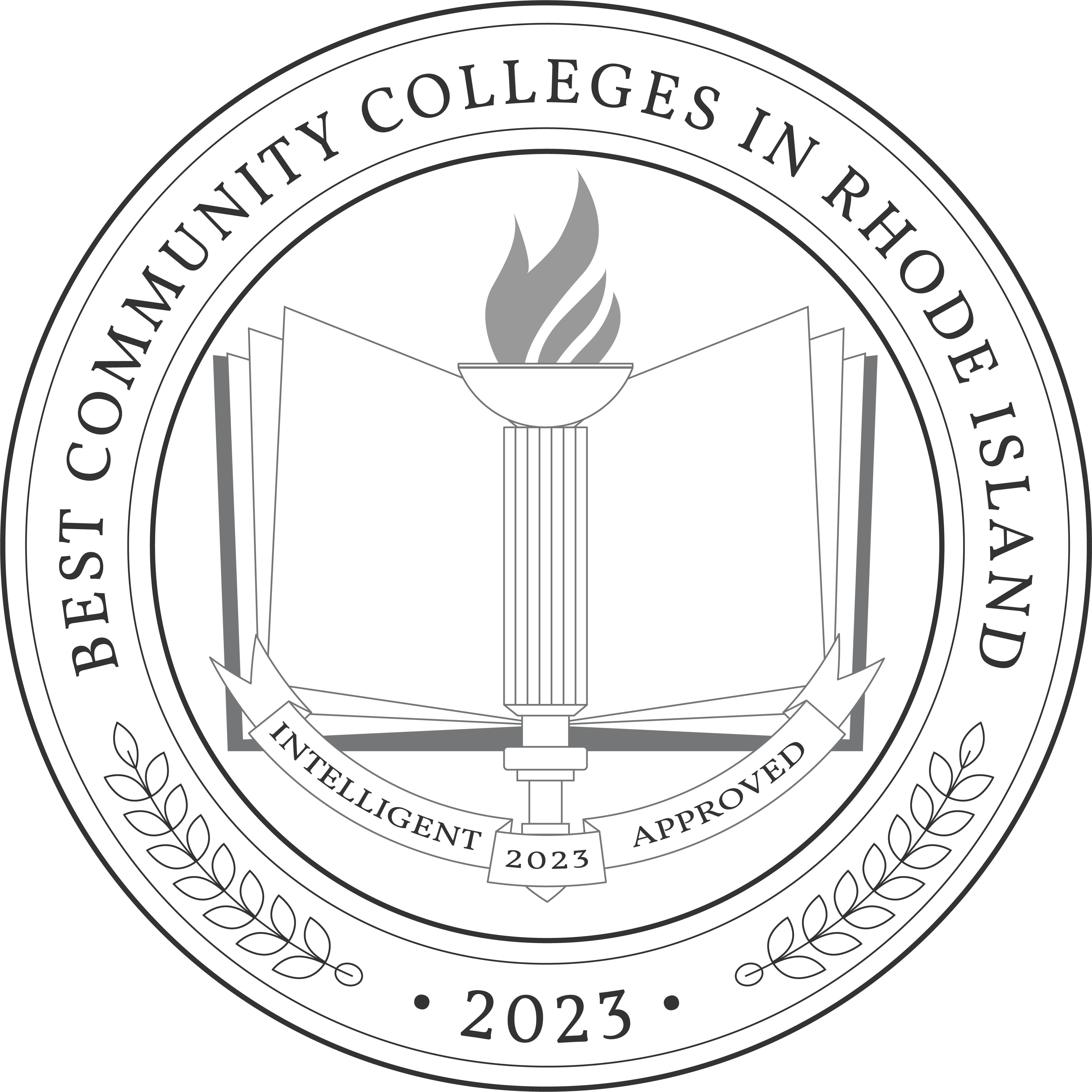 Best Community Colleges In Rhode Island Badge 2023