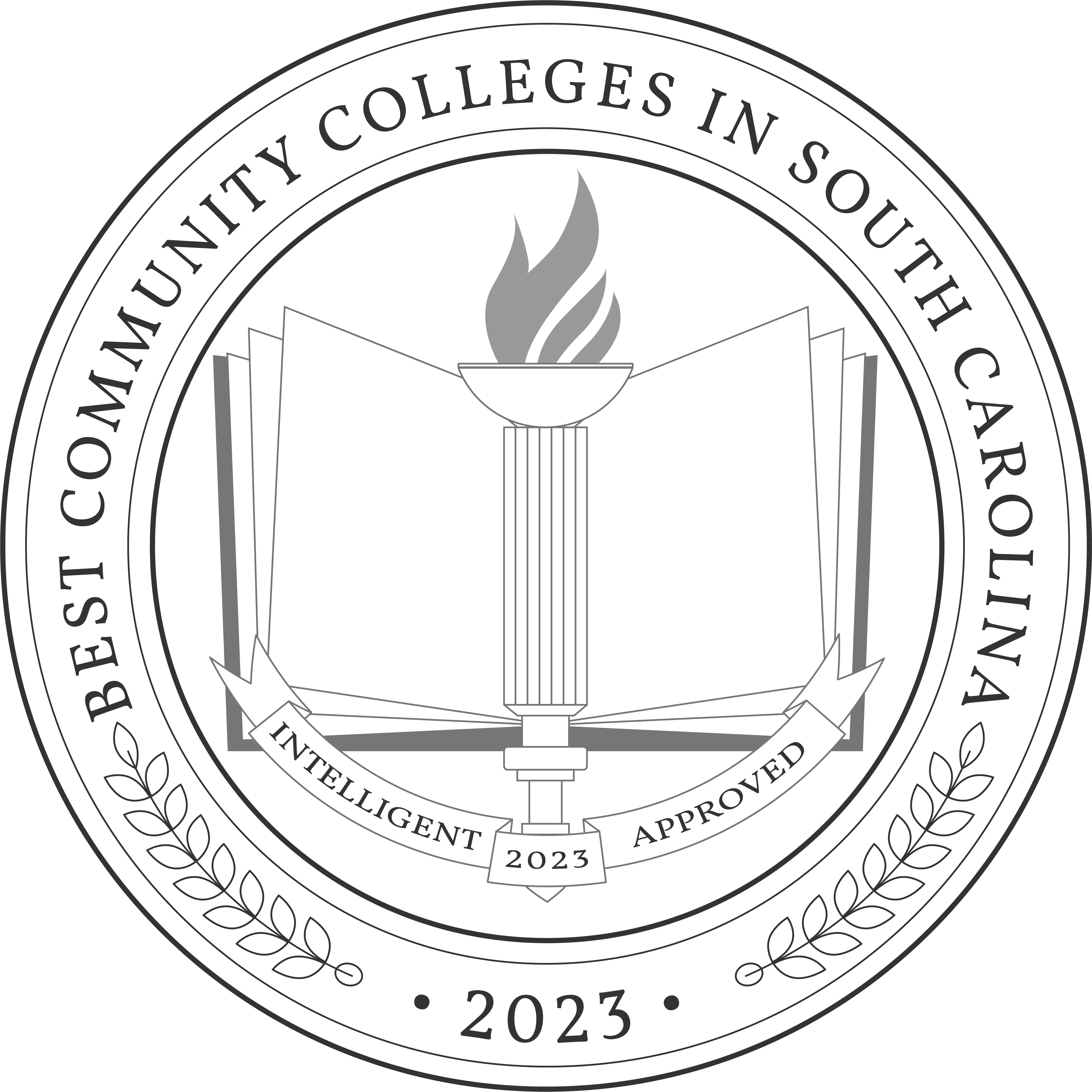 Best Community Colleges In South Carolina Badge 2023