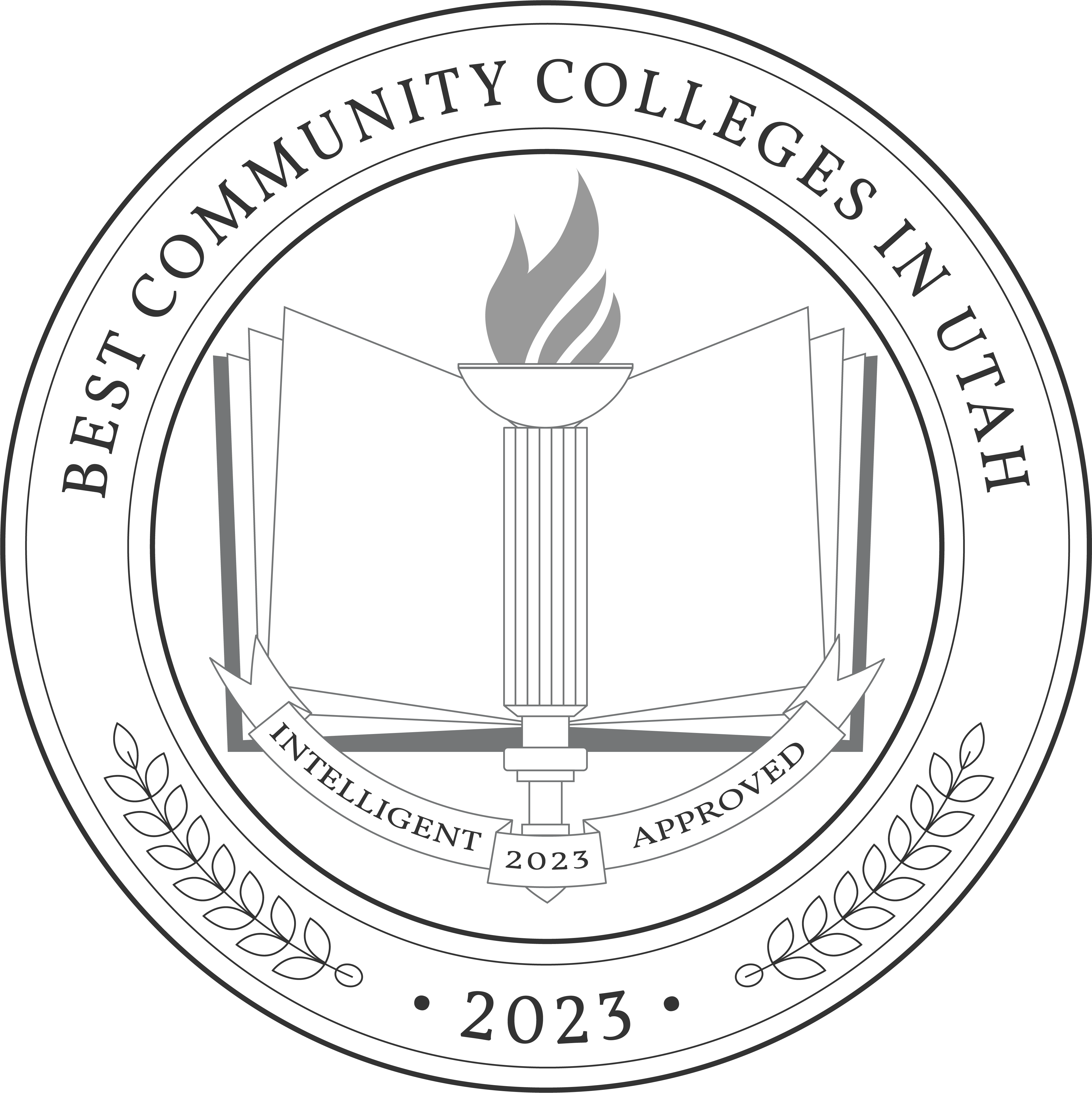 Best Community Colleges In Utah Badge 2023