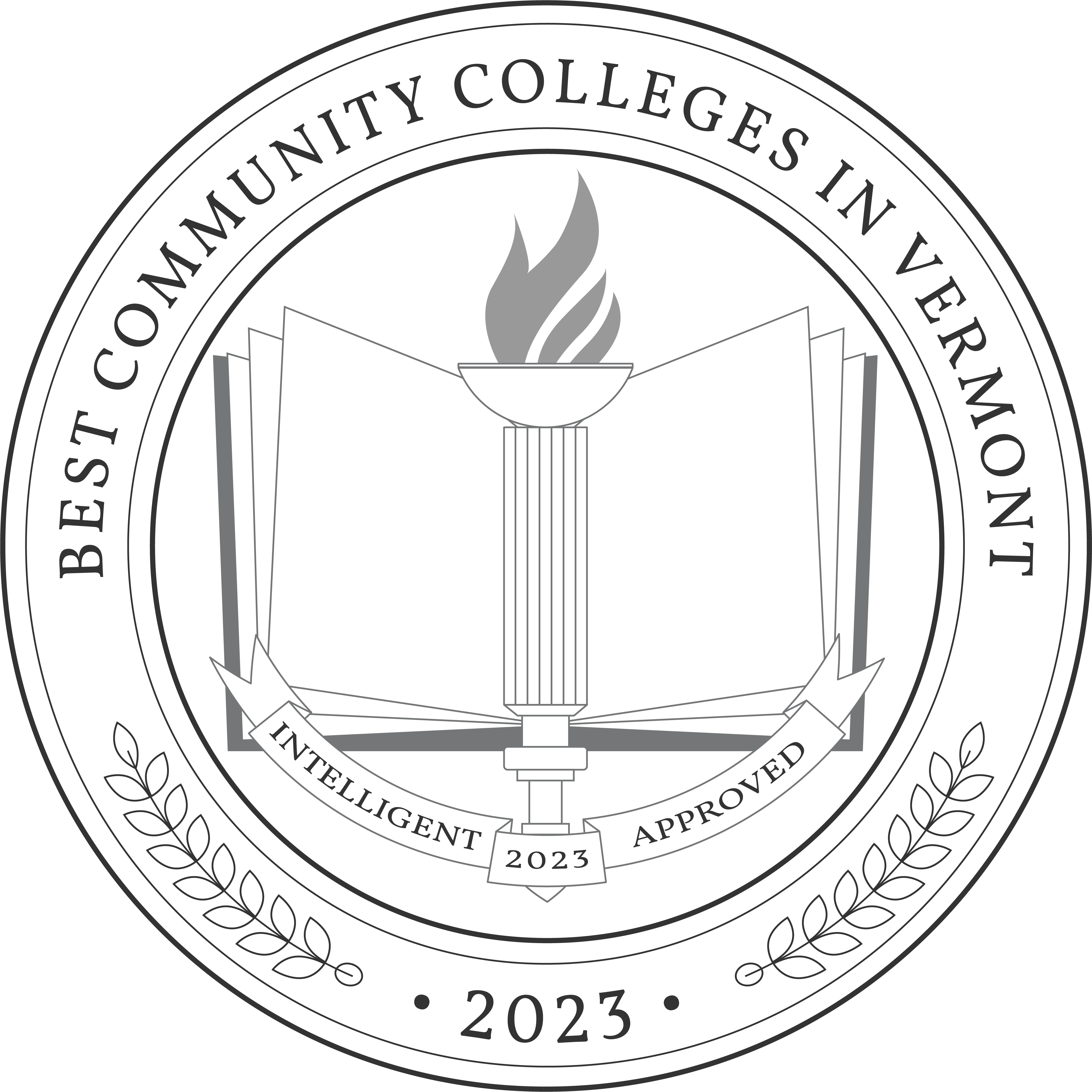 Best Community Colleges In Vermont Badge 2023