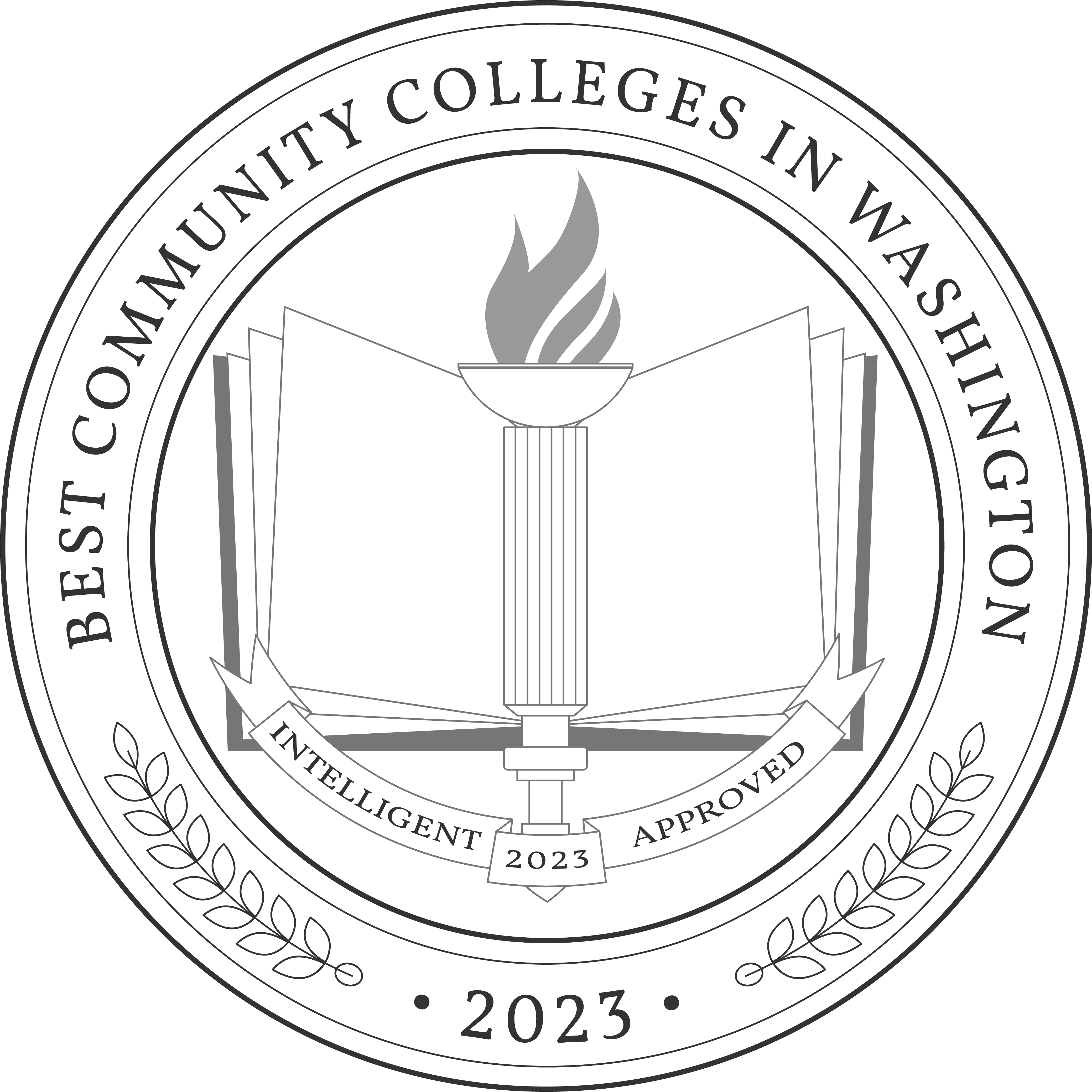 Best Community Colleges In Washington Badge 2023