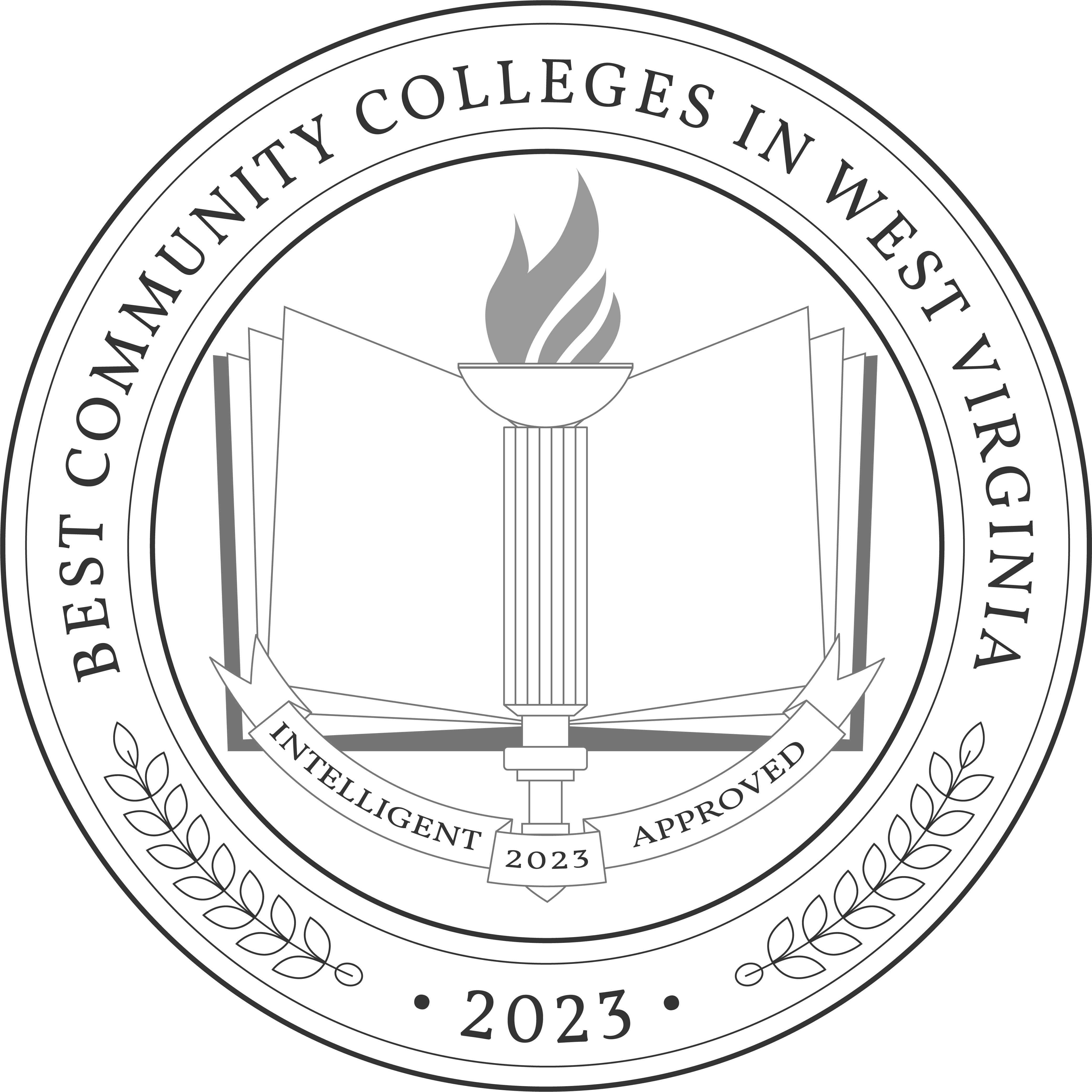 Best Community Colleges In West Virginia Badge 2023