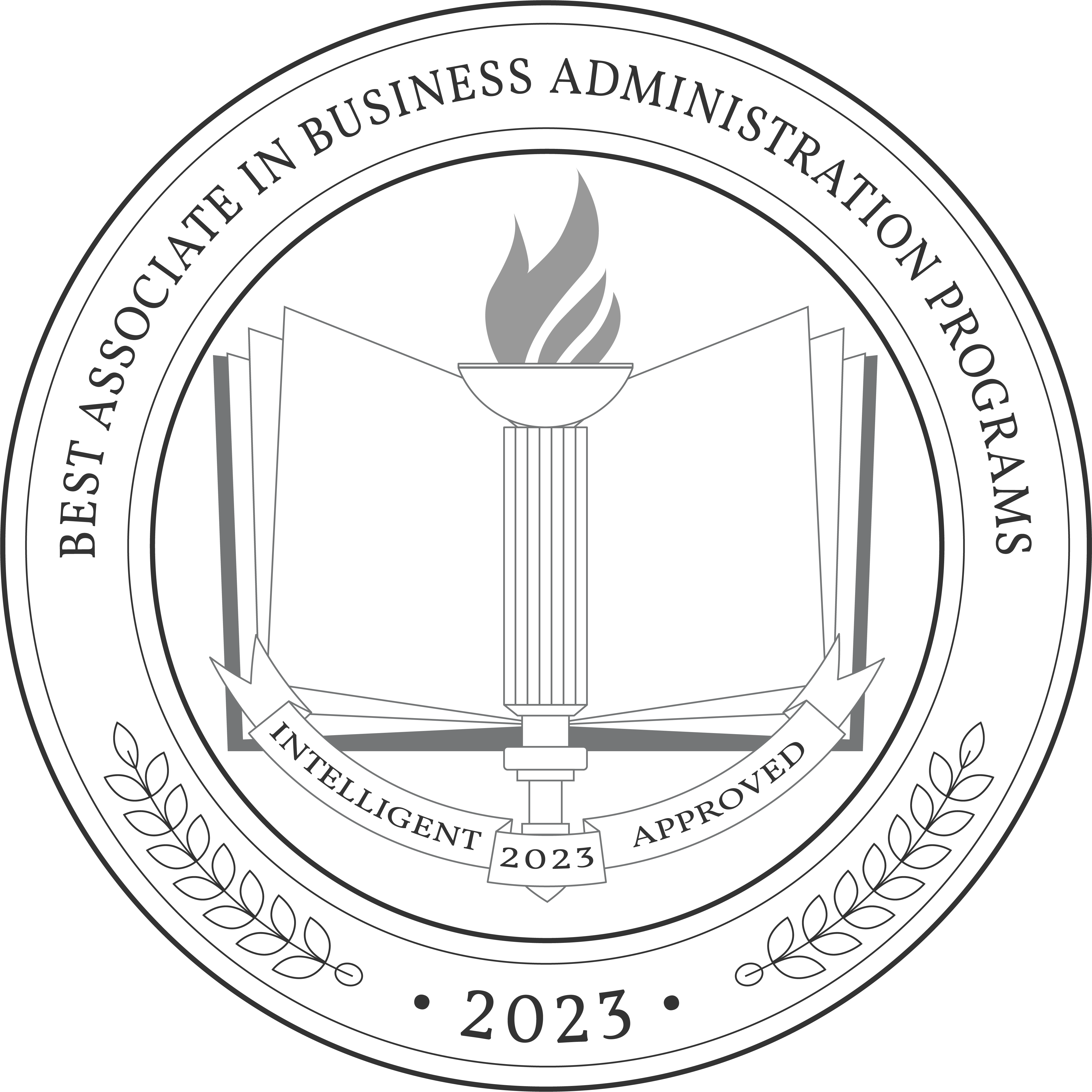 Best Associate in Business Administration Programs badge