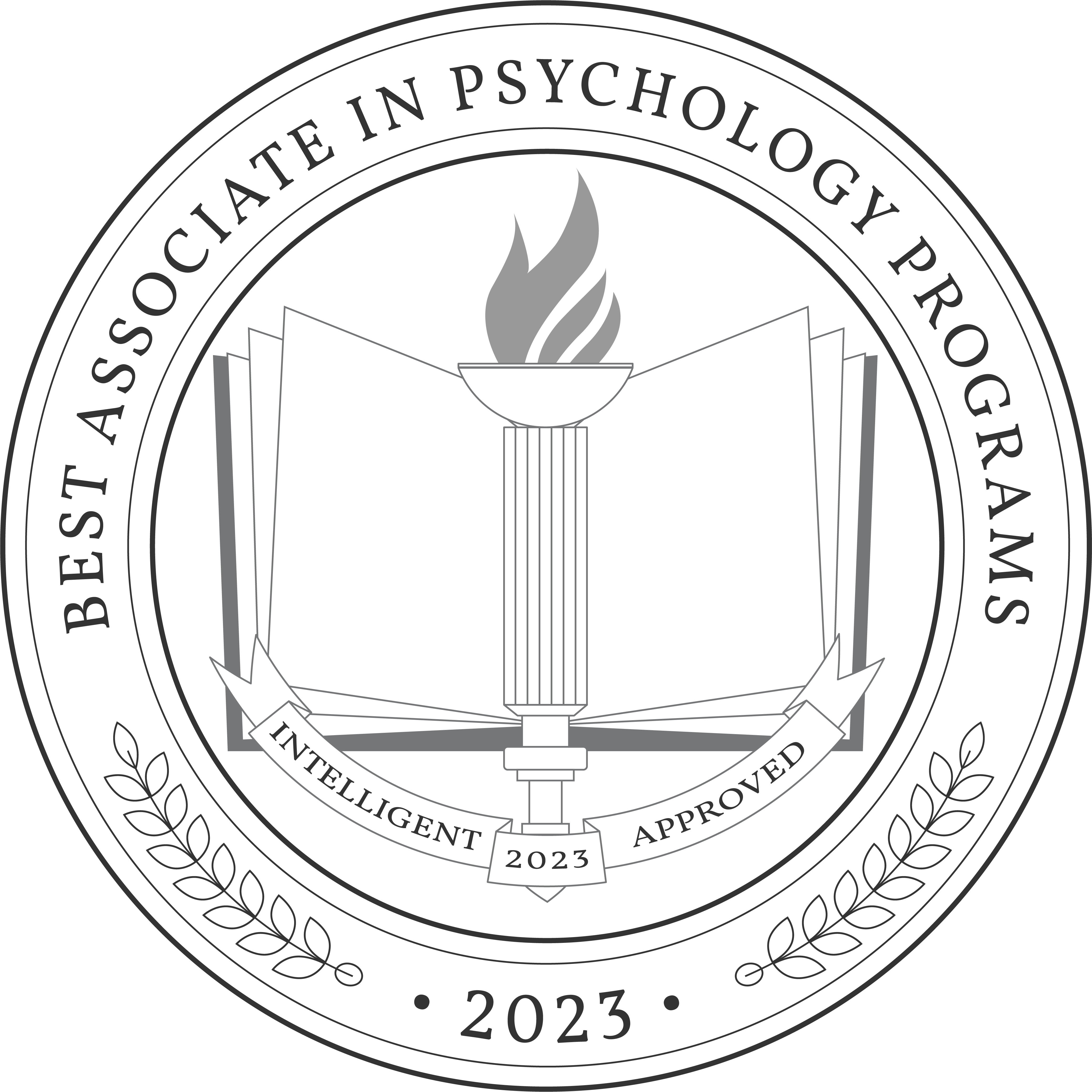 Best Associate in Psychology Programs badge