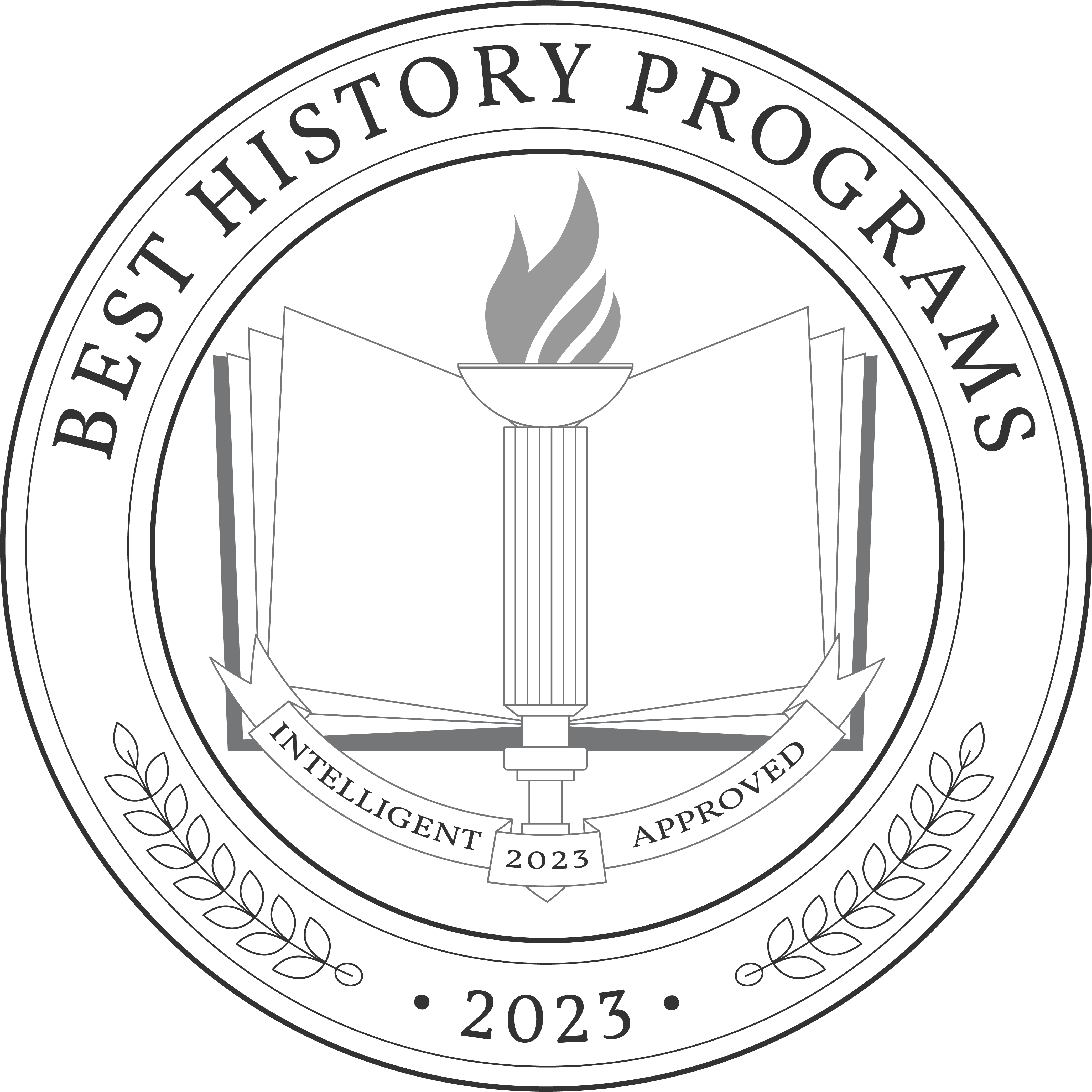 Best History Programs badge