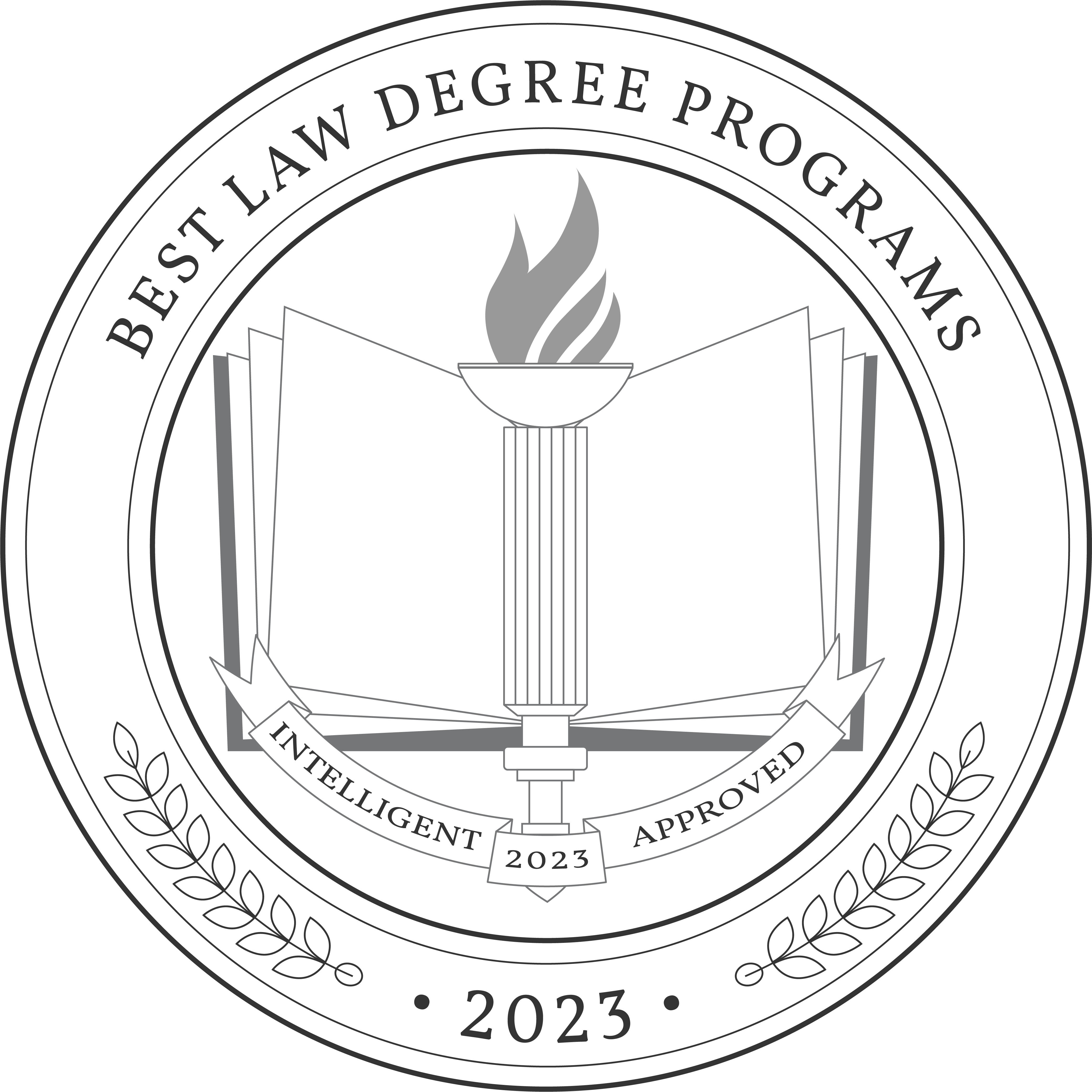 Best Law Degree Programs 2023 Badge