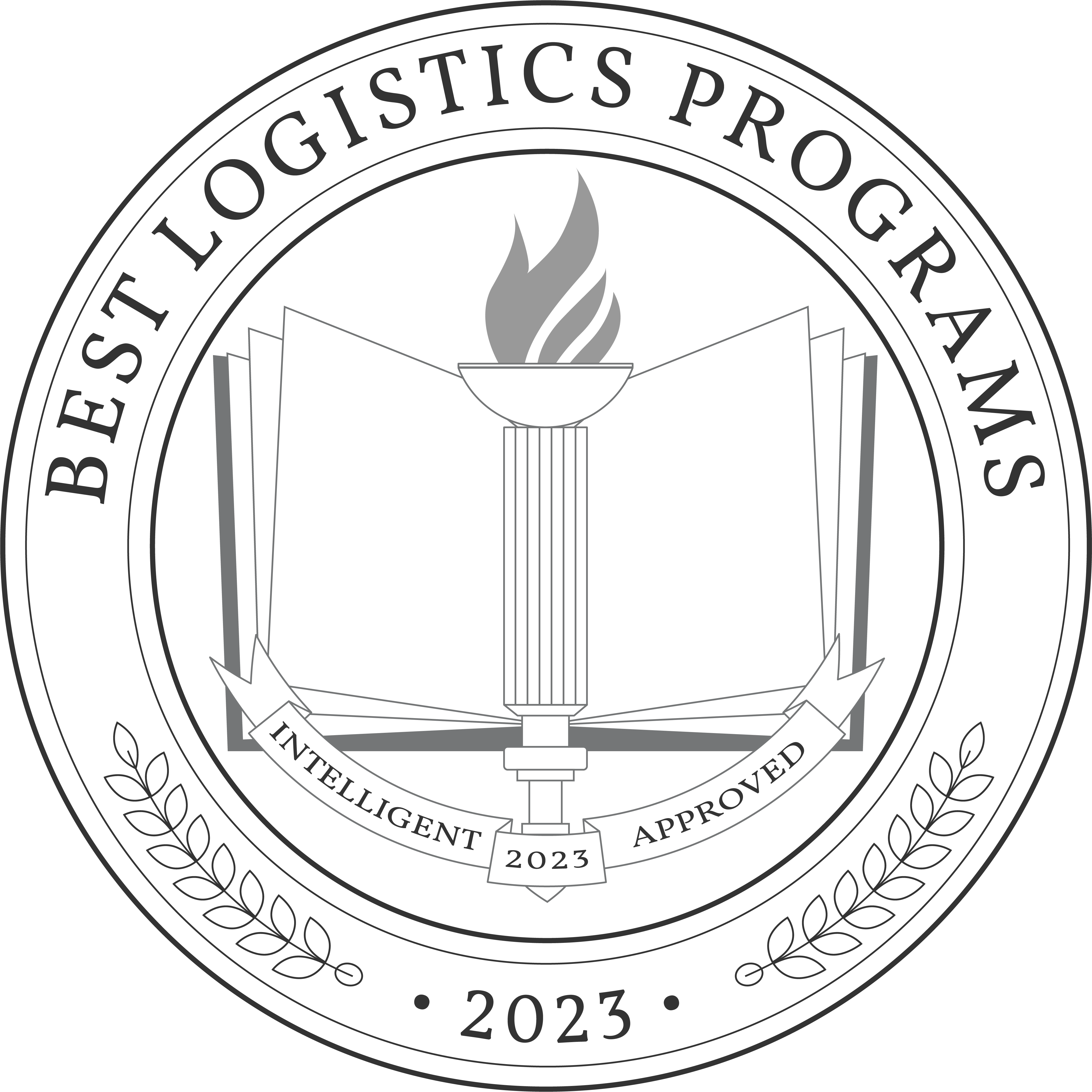 Best Logistics Programs badge