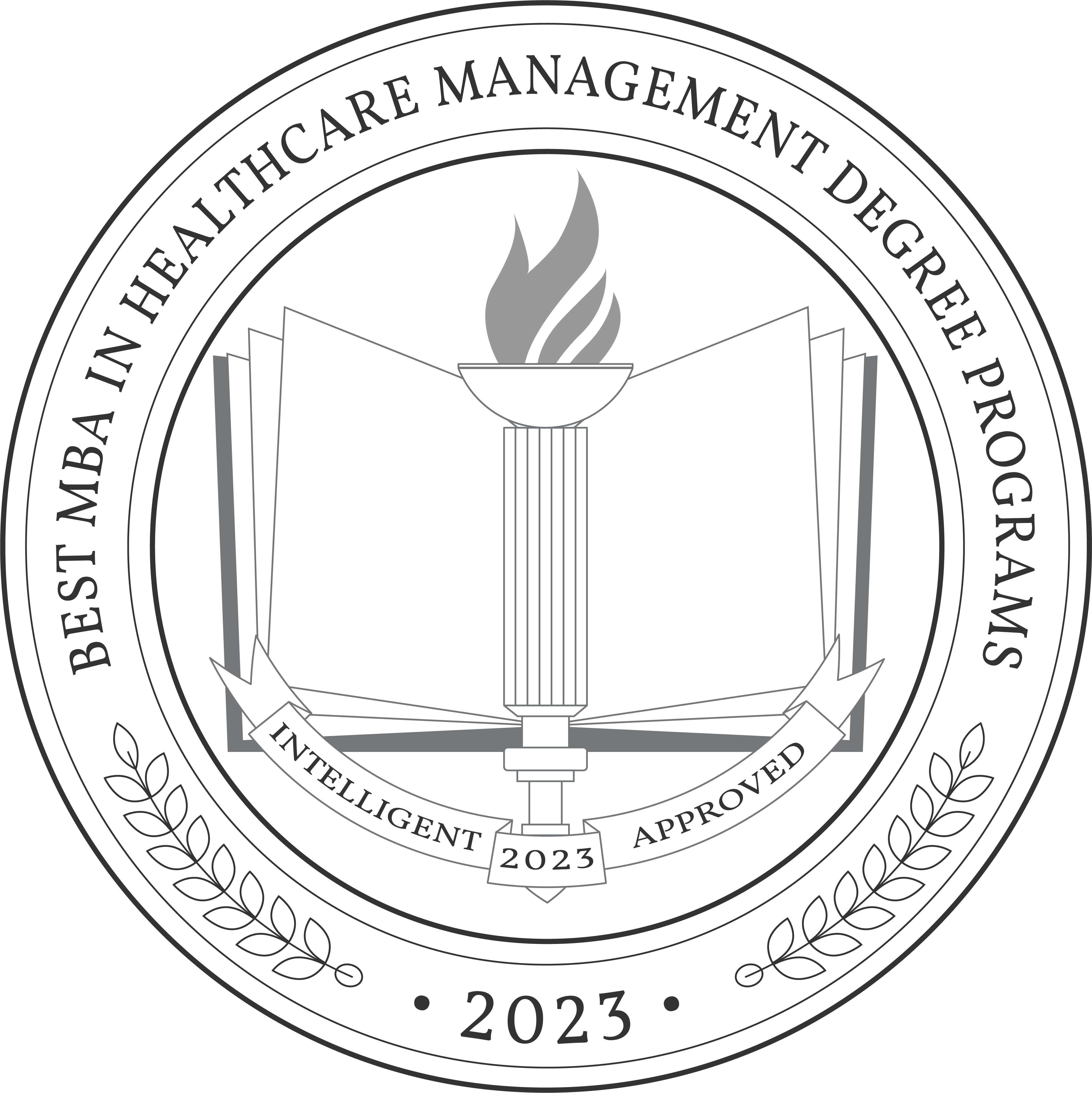 Best MBA in Healthcare Management Degree Programs 2023 Badge