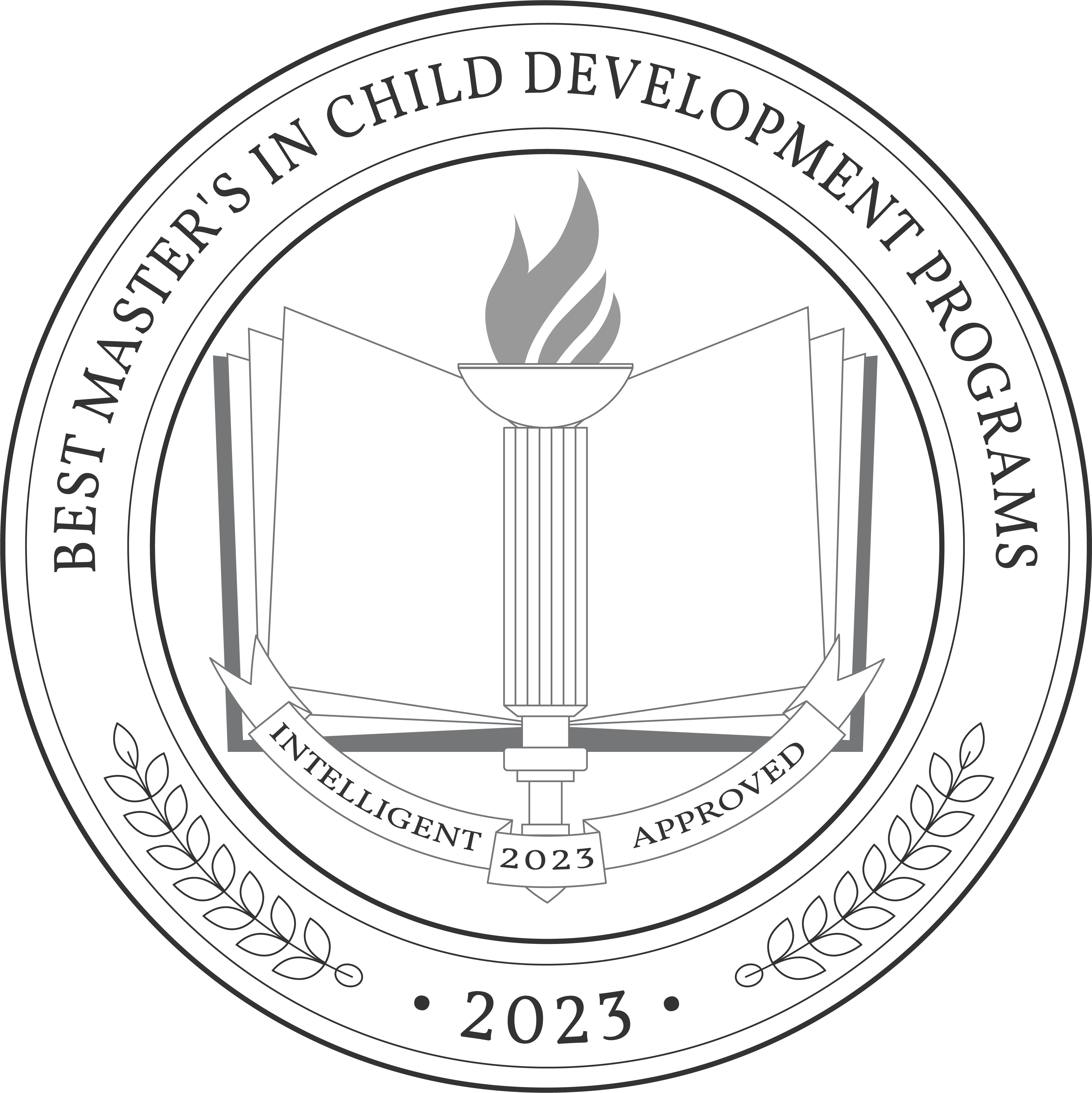 Best Master's in Child Development Programs badge