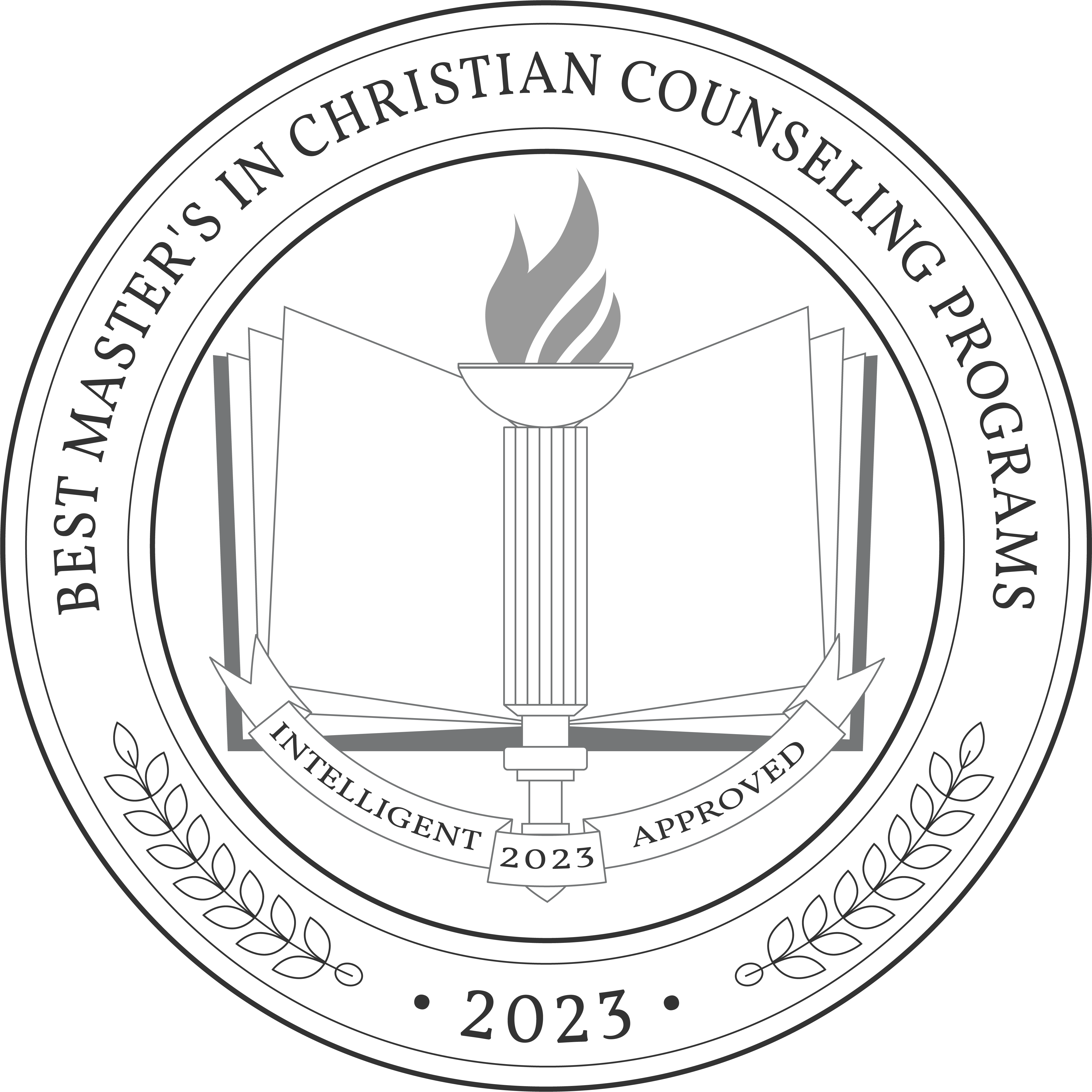 Best Master's in Christian Counseling Programs badge