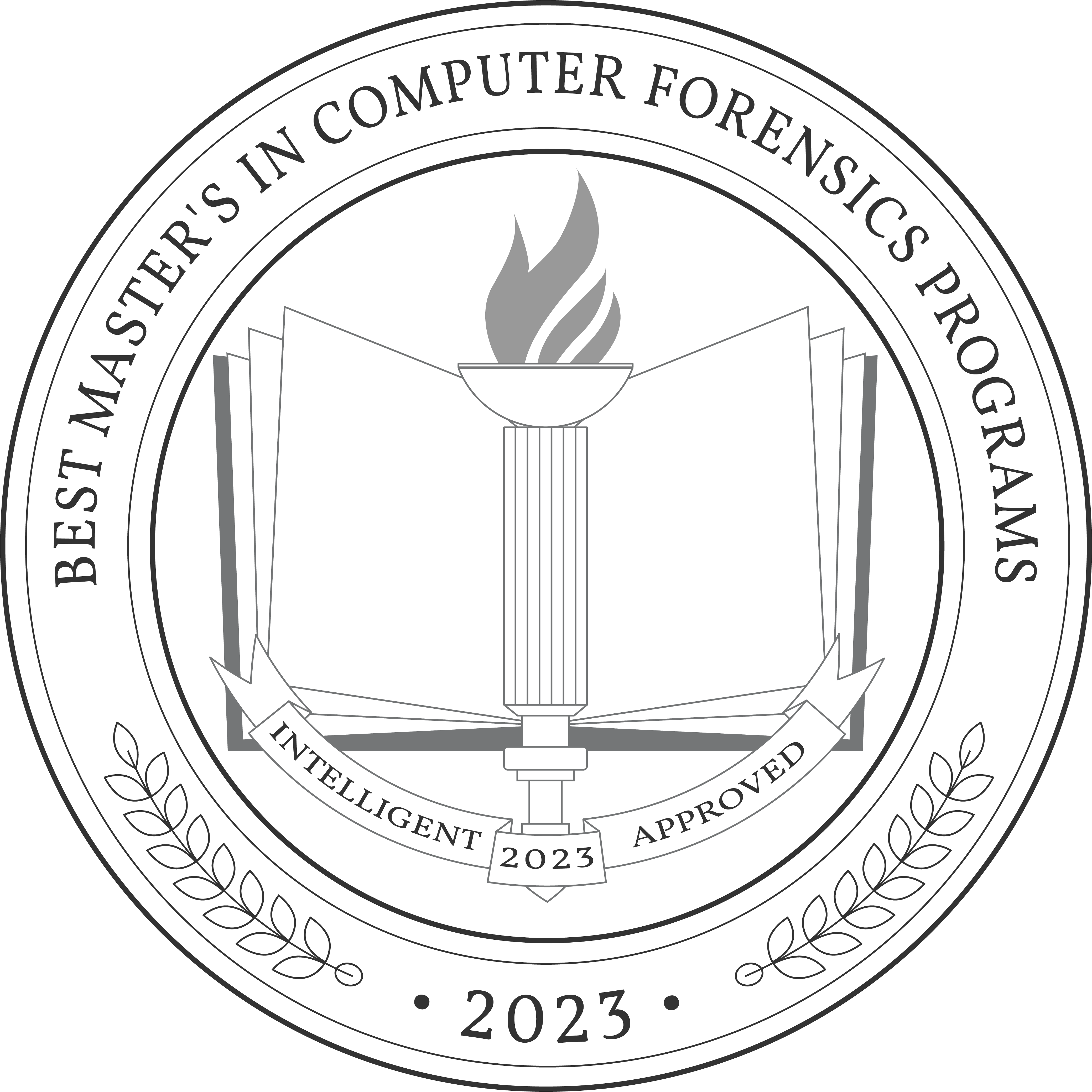 Best Master's in Computer Forensics Programs badge