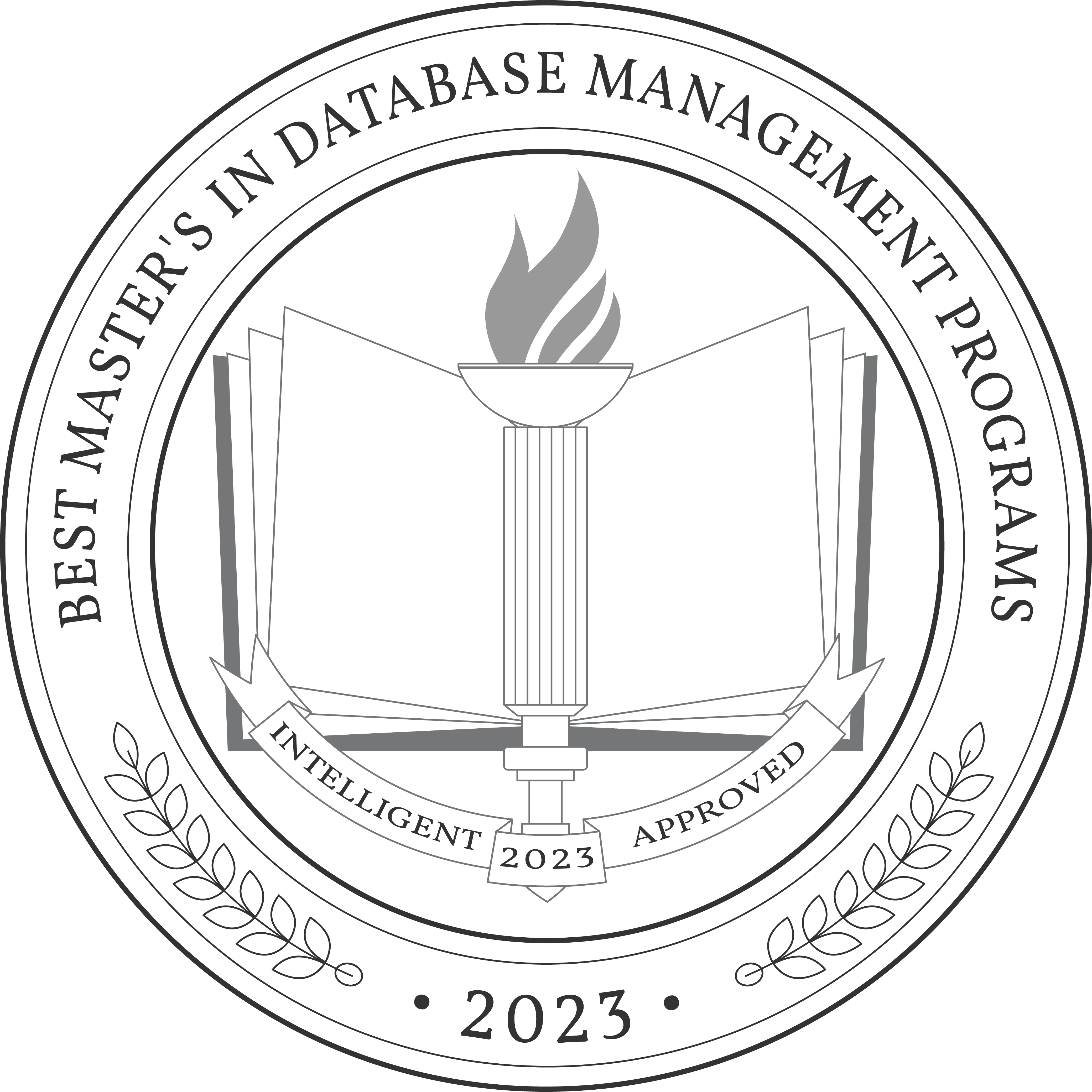 Best Master's in Database Management Programs badge
