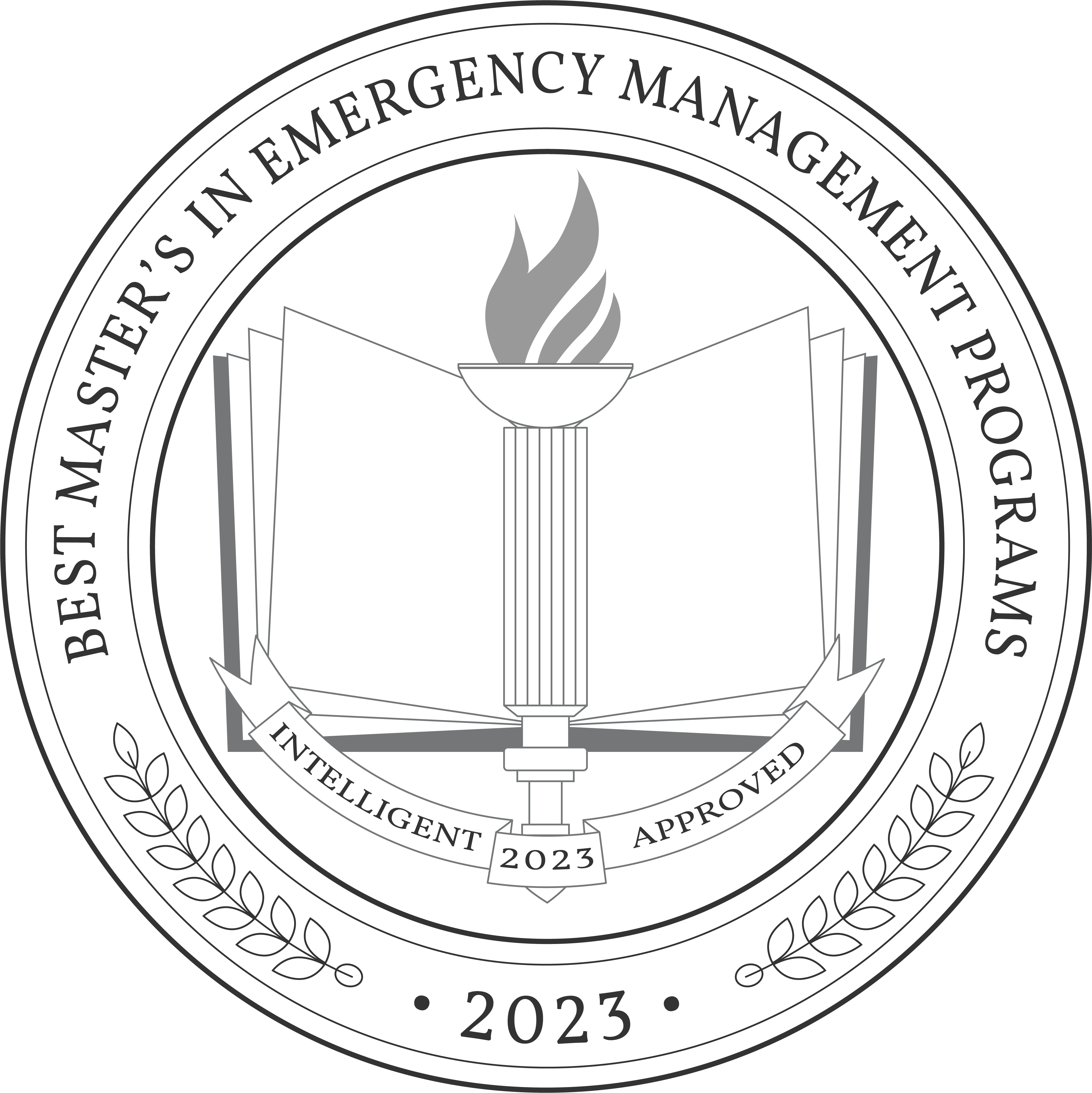 Best Master's in Emergency Management Programs badge