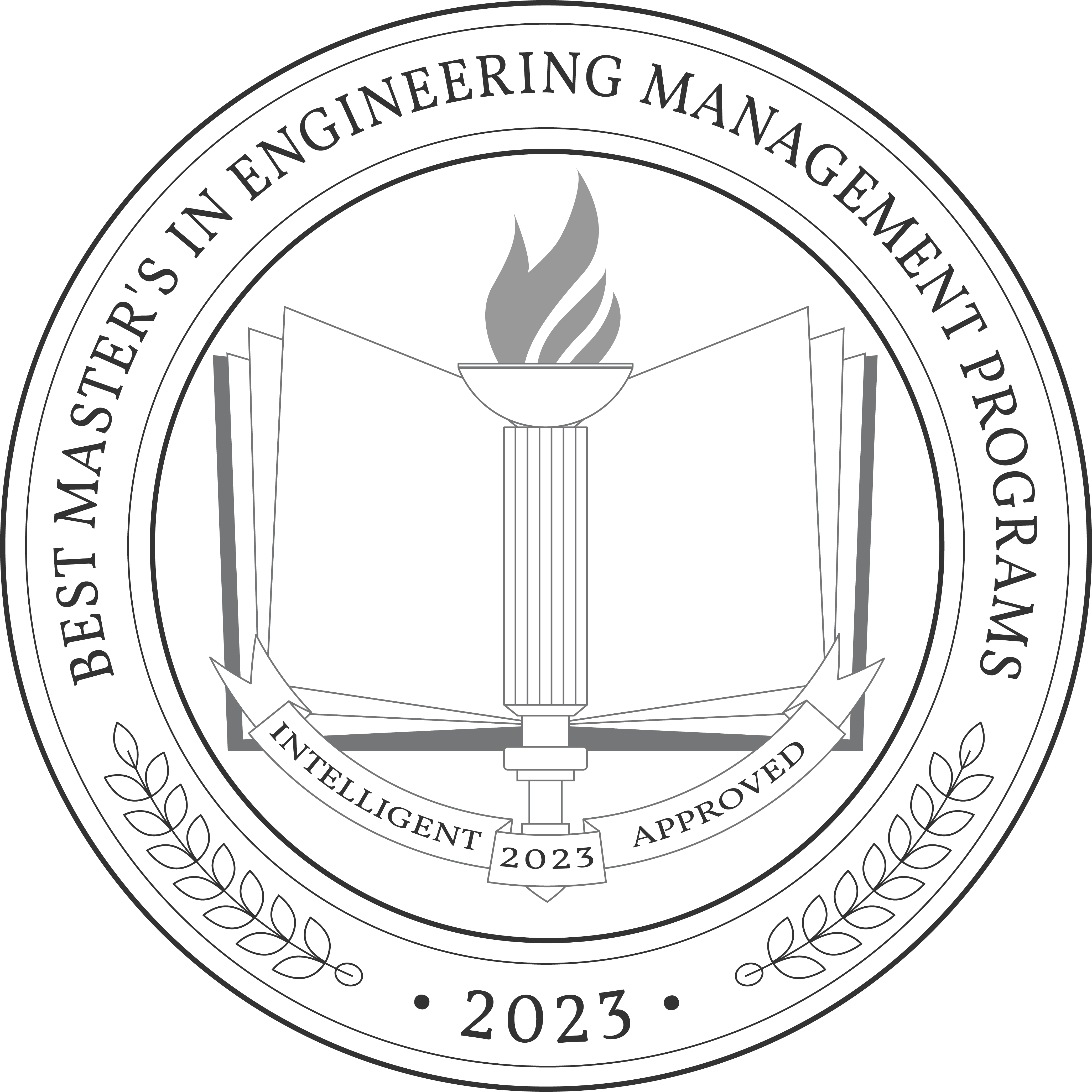 Best Master's in Engineering Management Programs badge