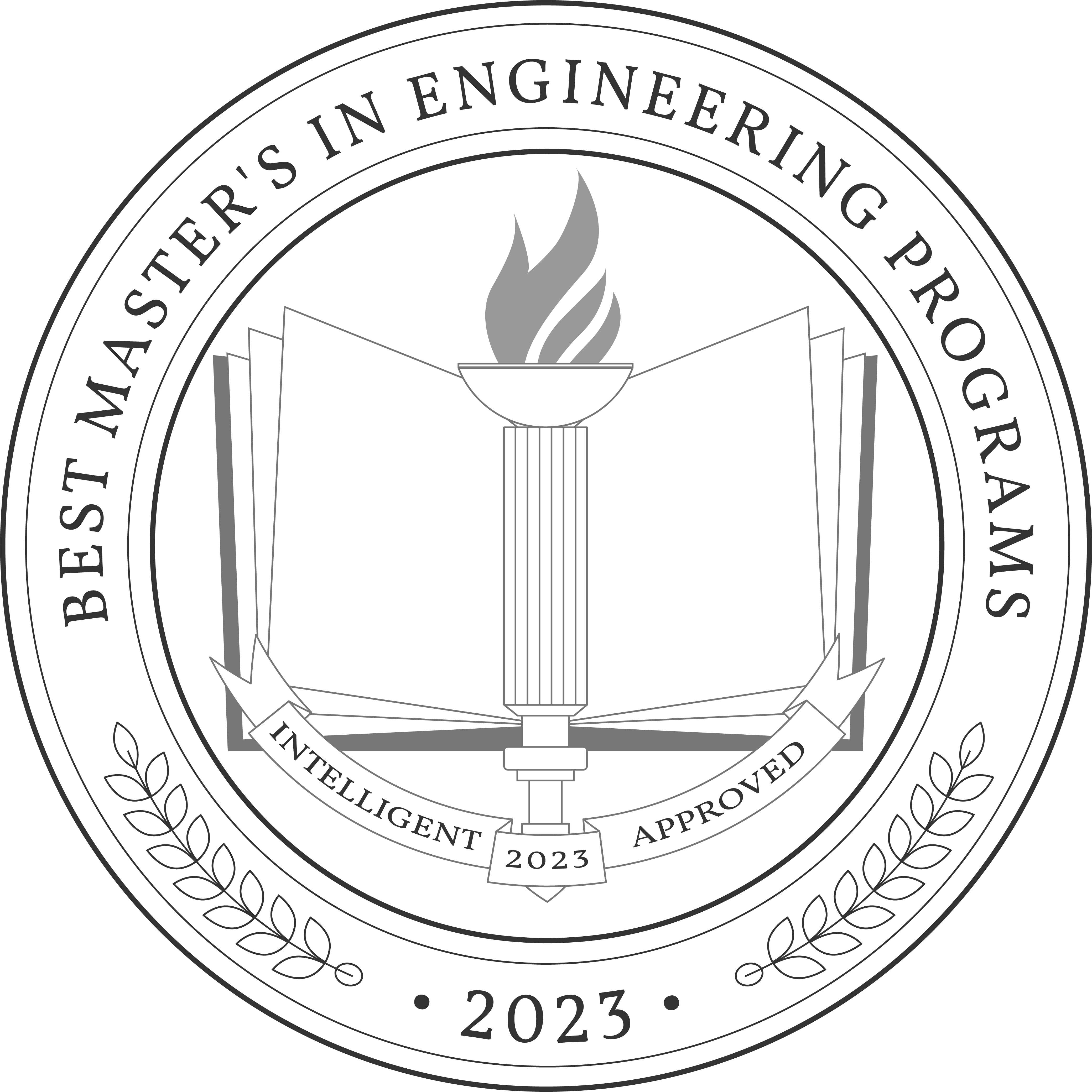 Best Master's in Engineering Programs badge