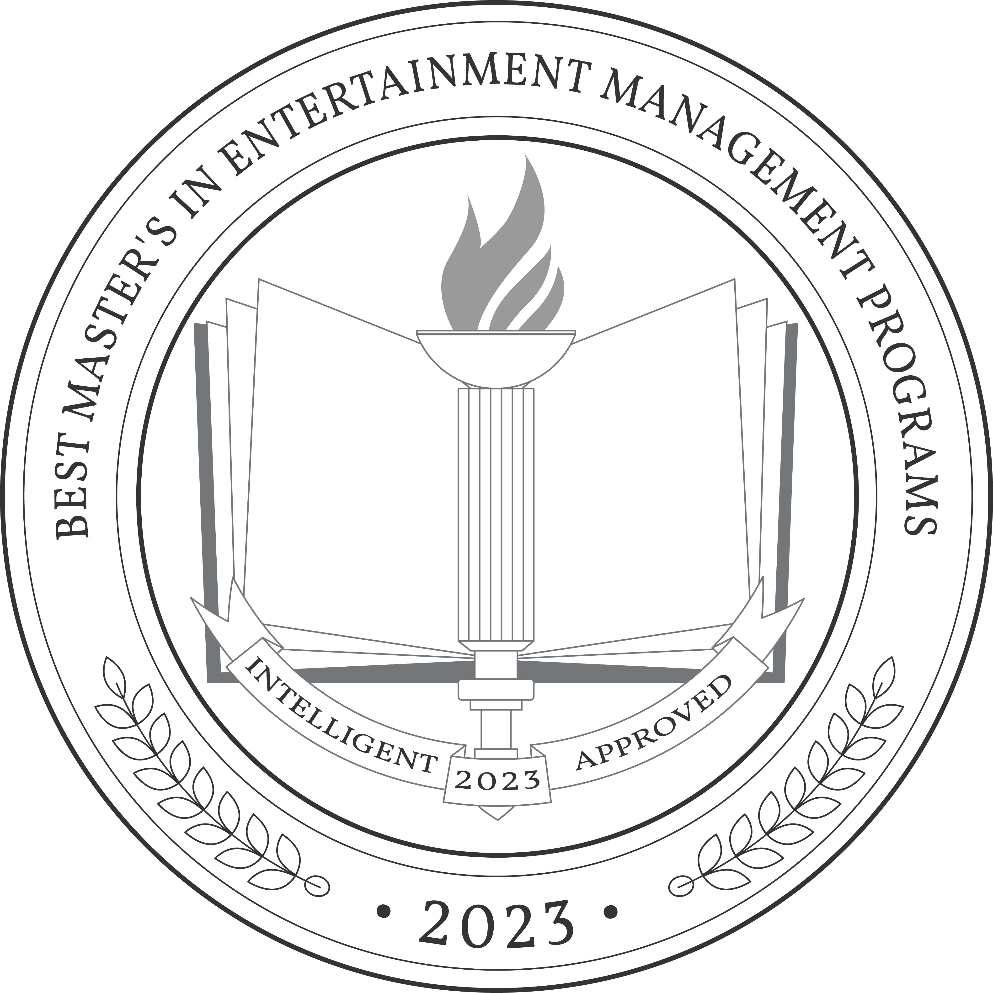 Best Master's in Entertainment Management Programs badge