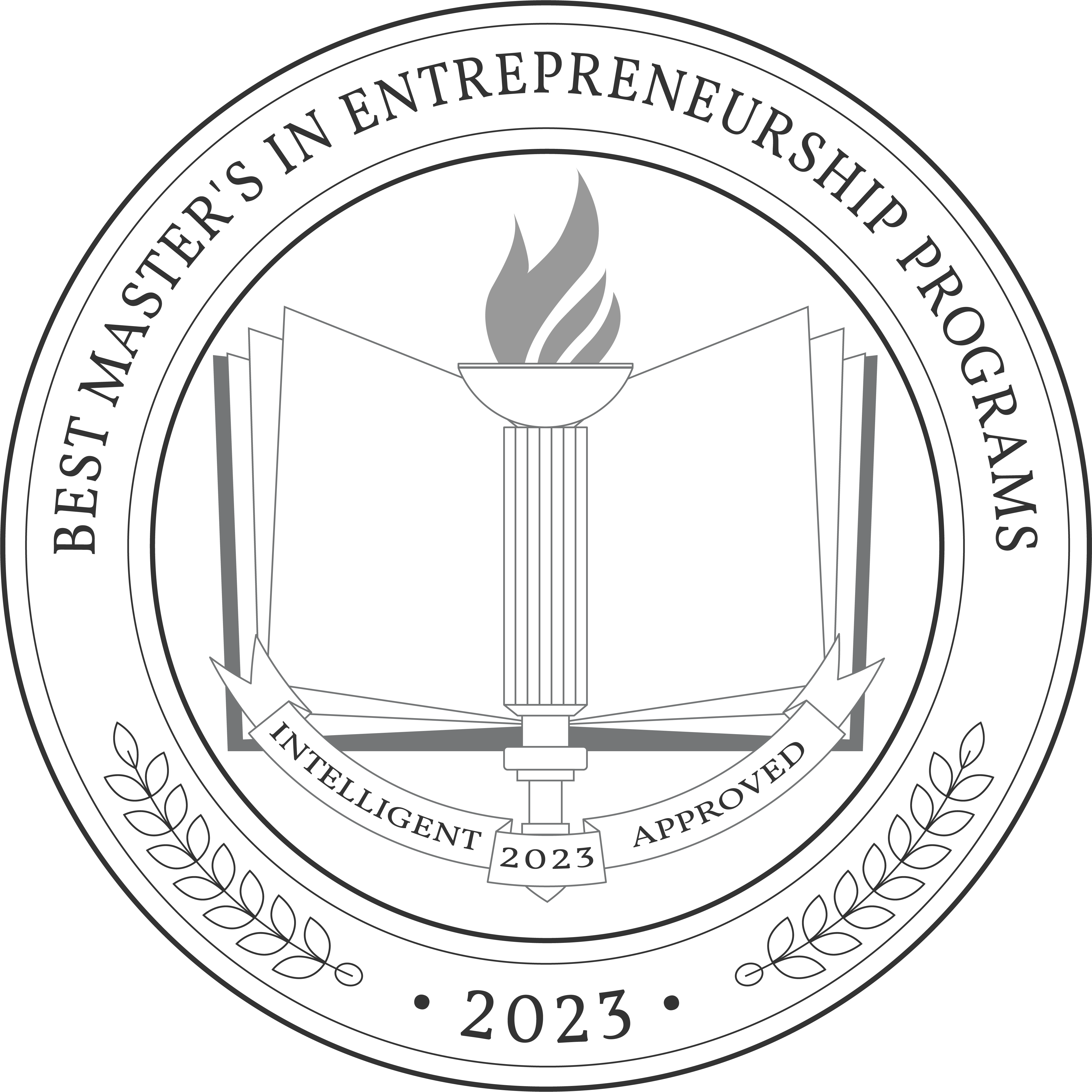 Best Master's in Entrepreneurship Programs badge