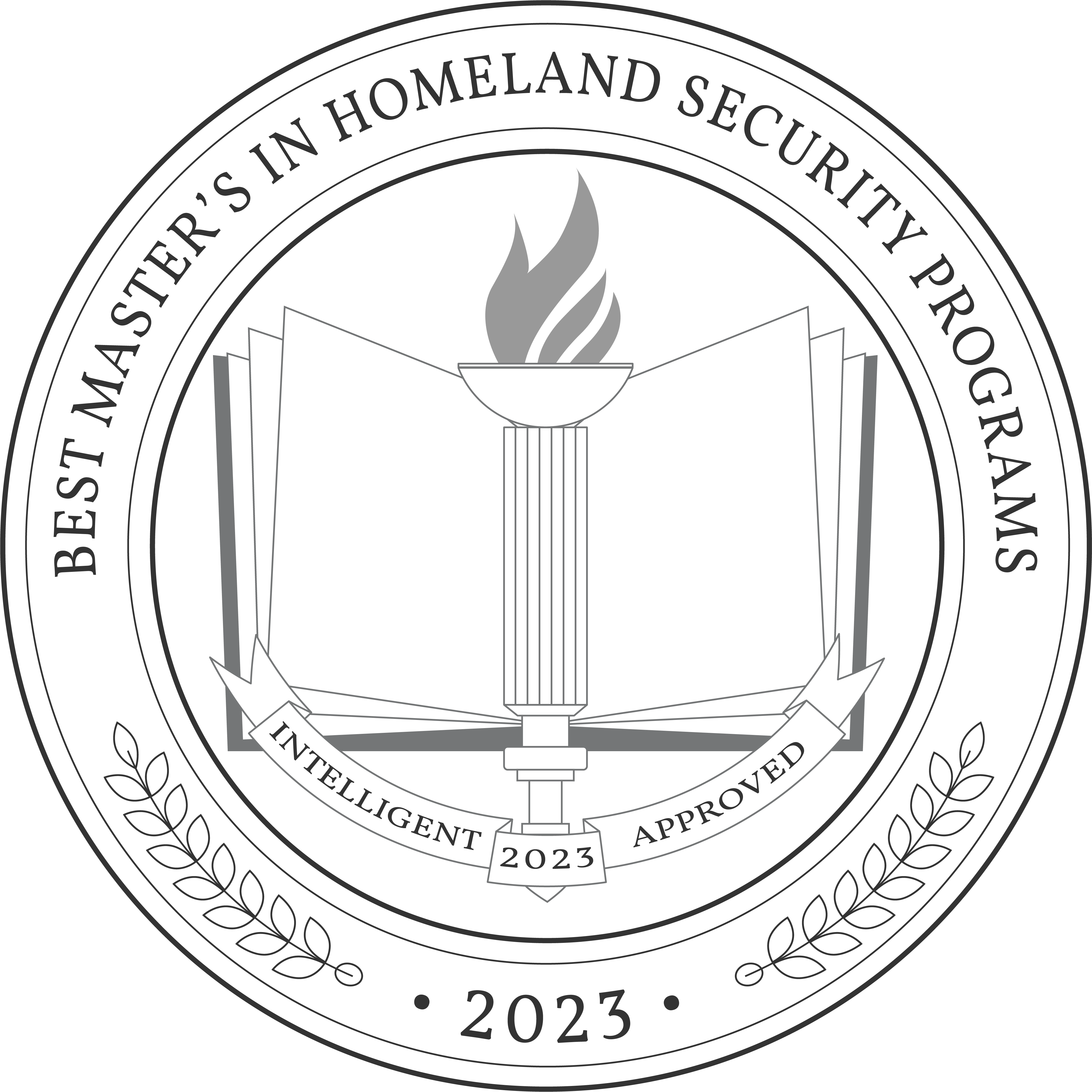Best Master's in Homeland Security Programs badge