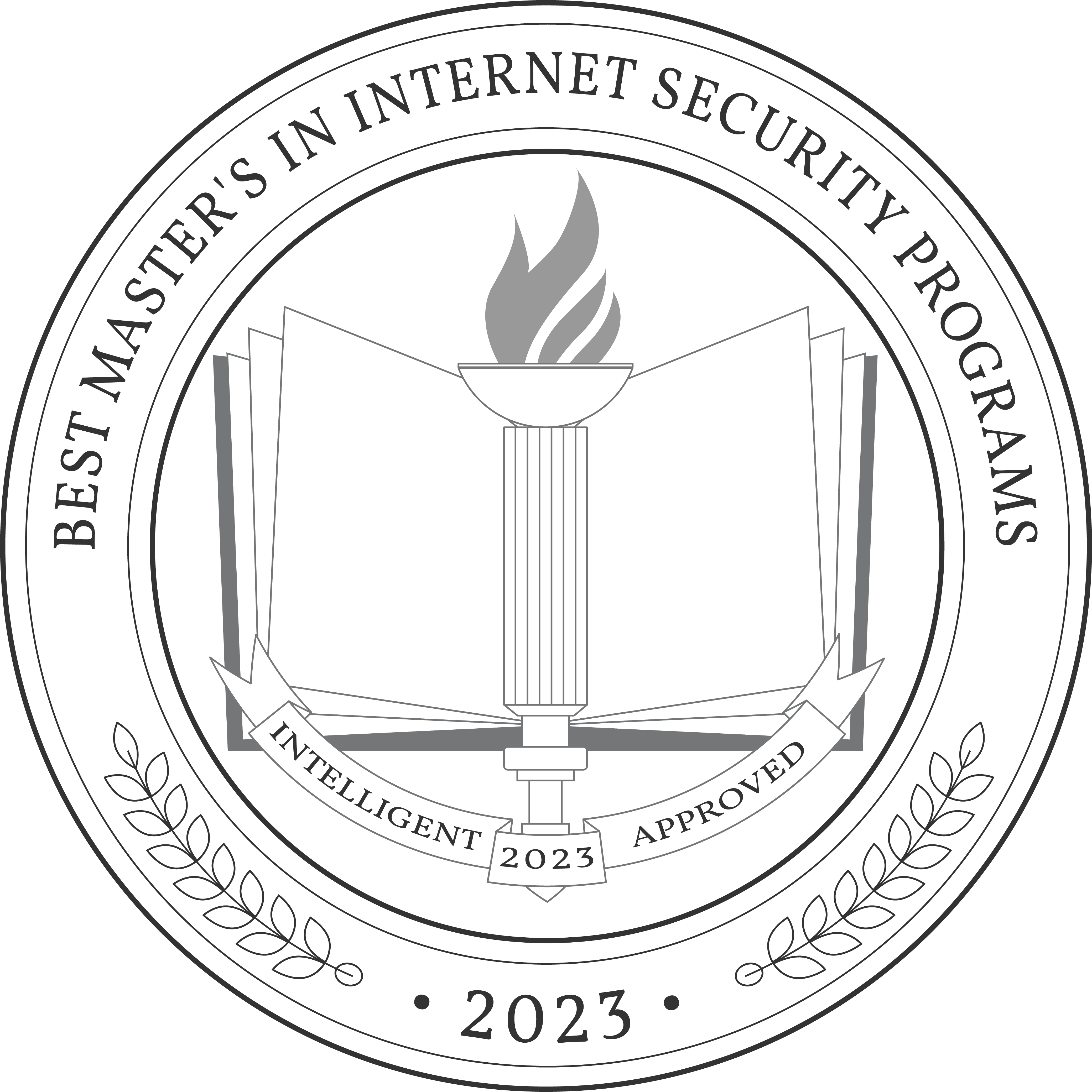 Best Master's in Internet Security Programs badge