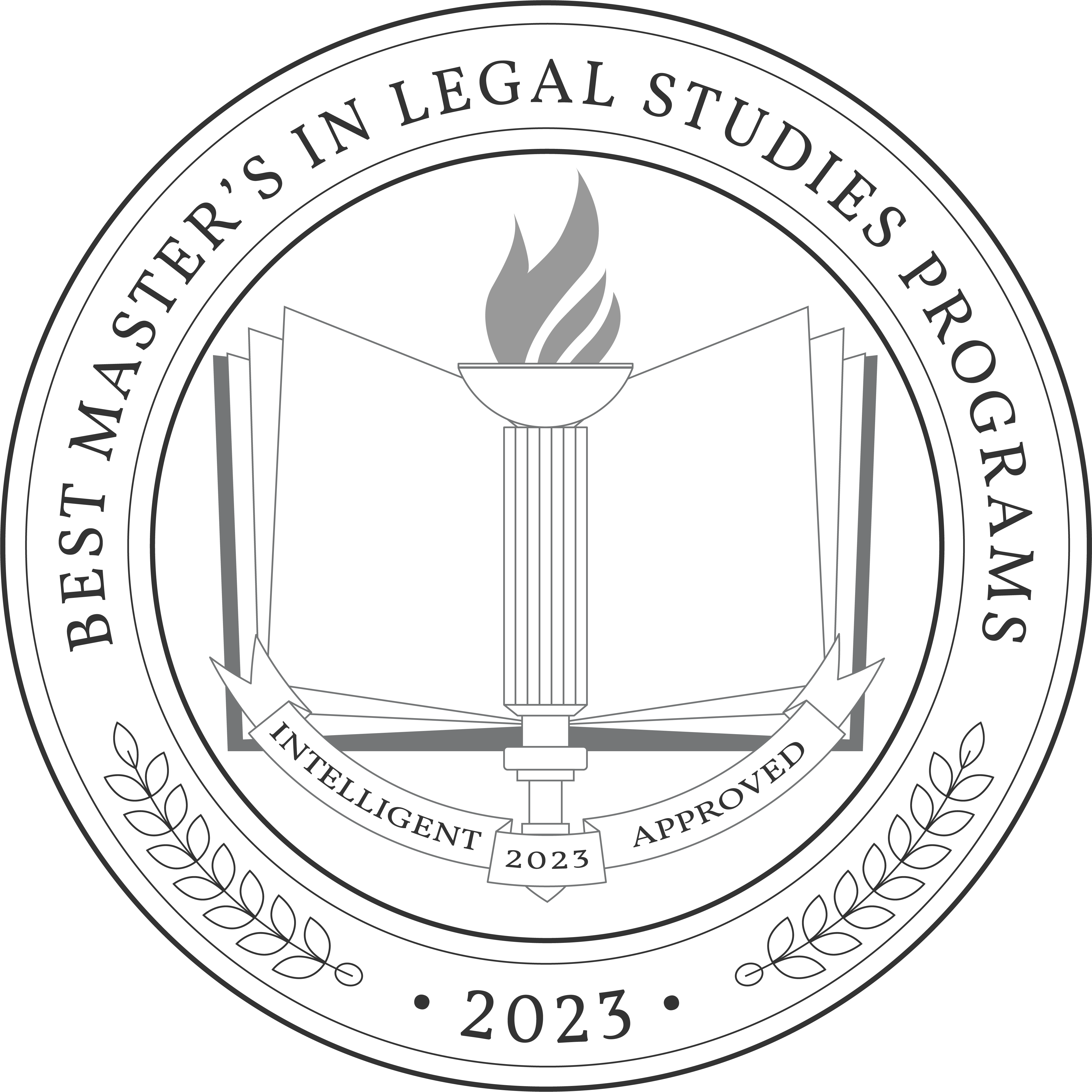 Best Master's in Legal Studies Programs badge