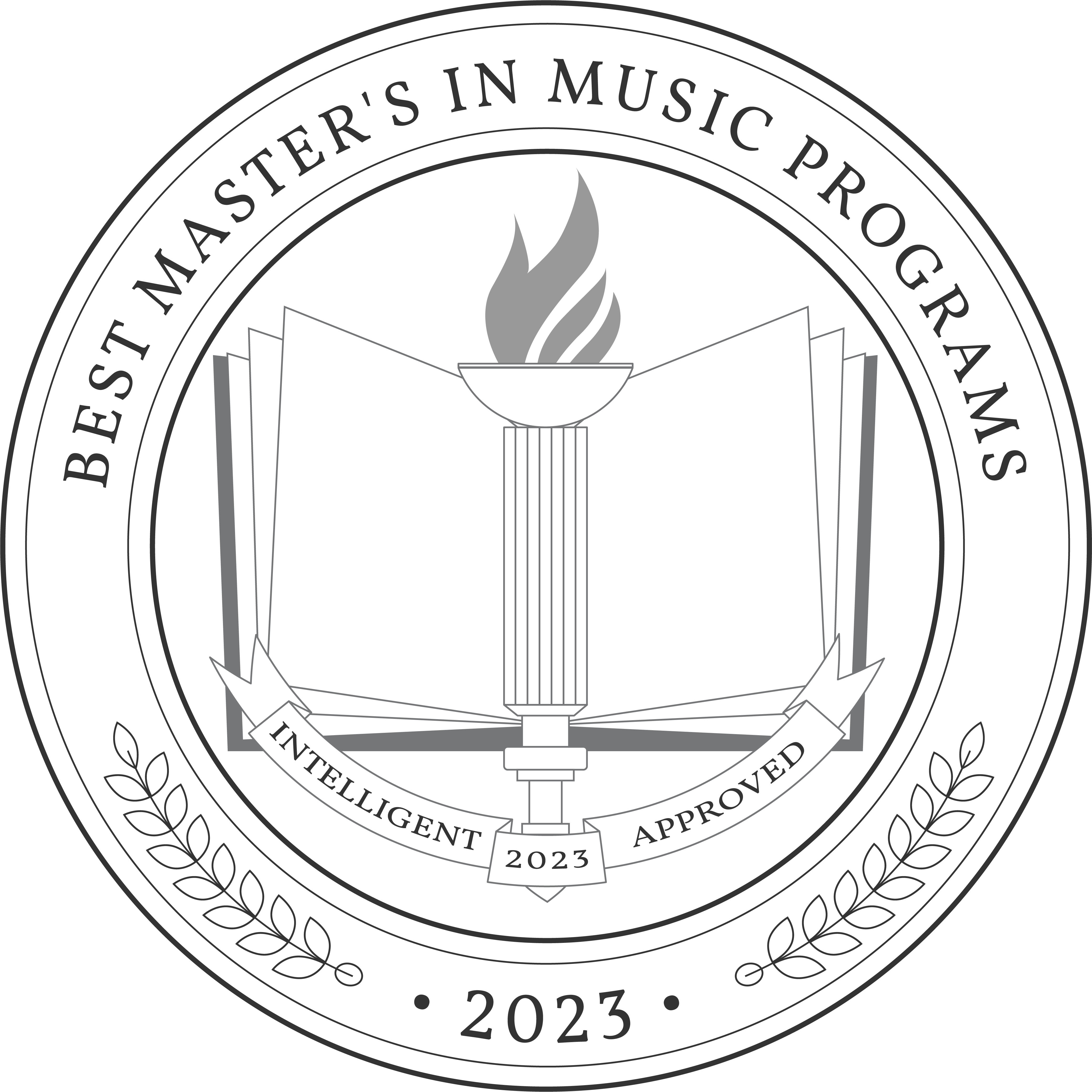 Best Master's in Music Programs badge
