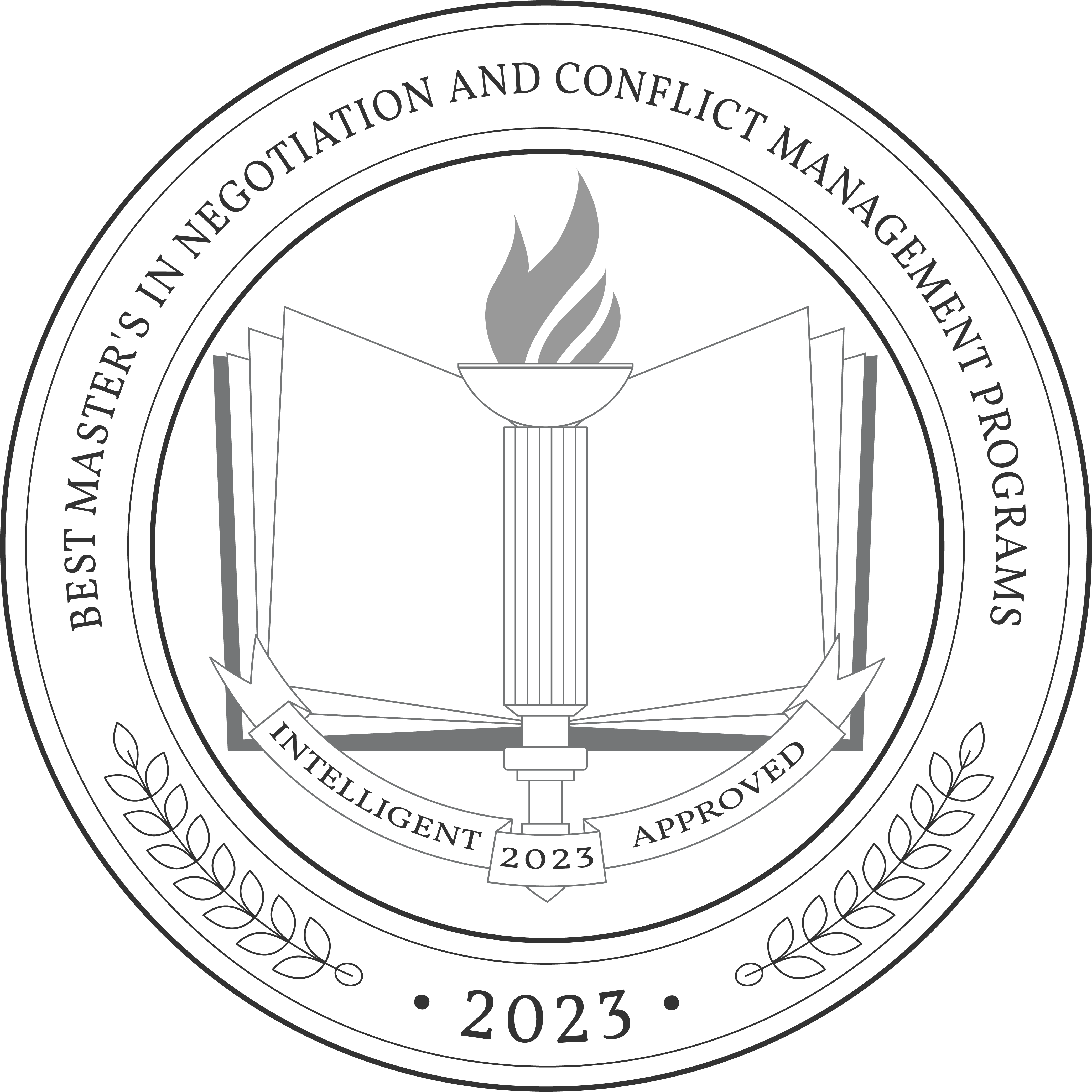 Best Master's in Negotiation And Conflict Management Programs badge