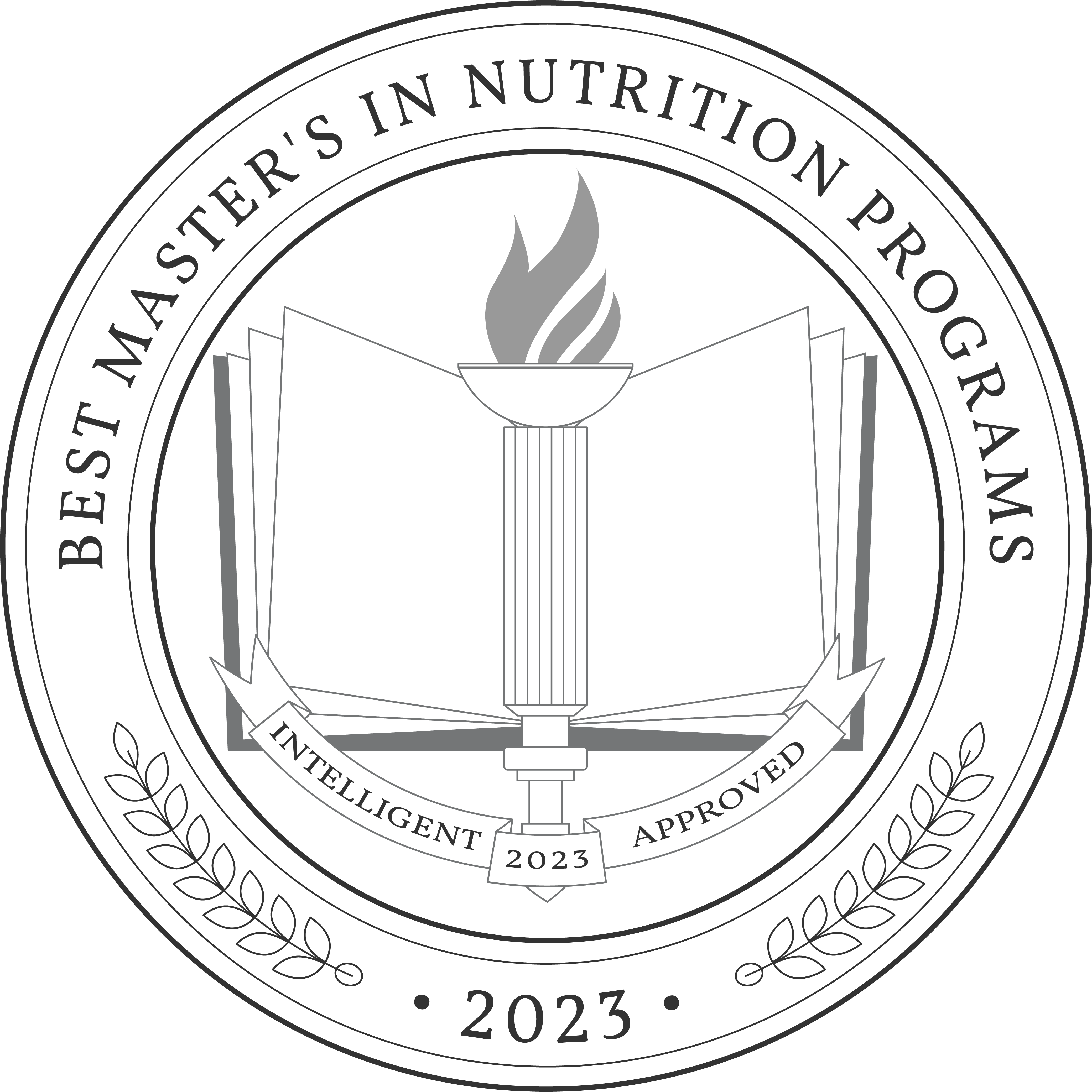 Best Master's in Nutrition Programs badge