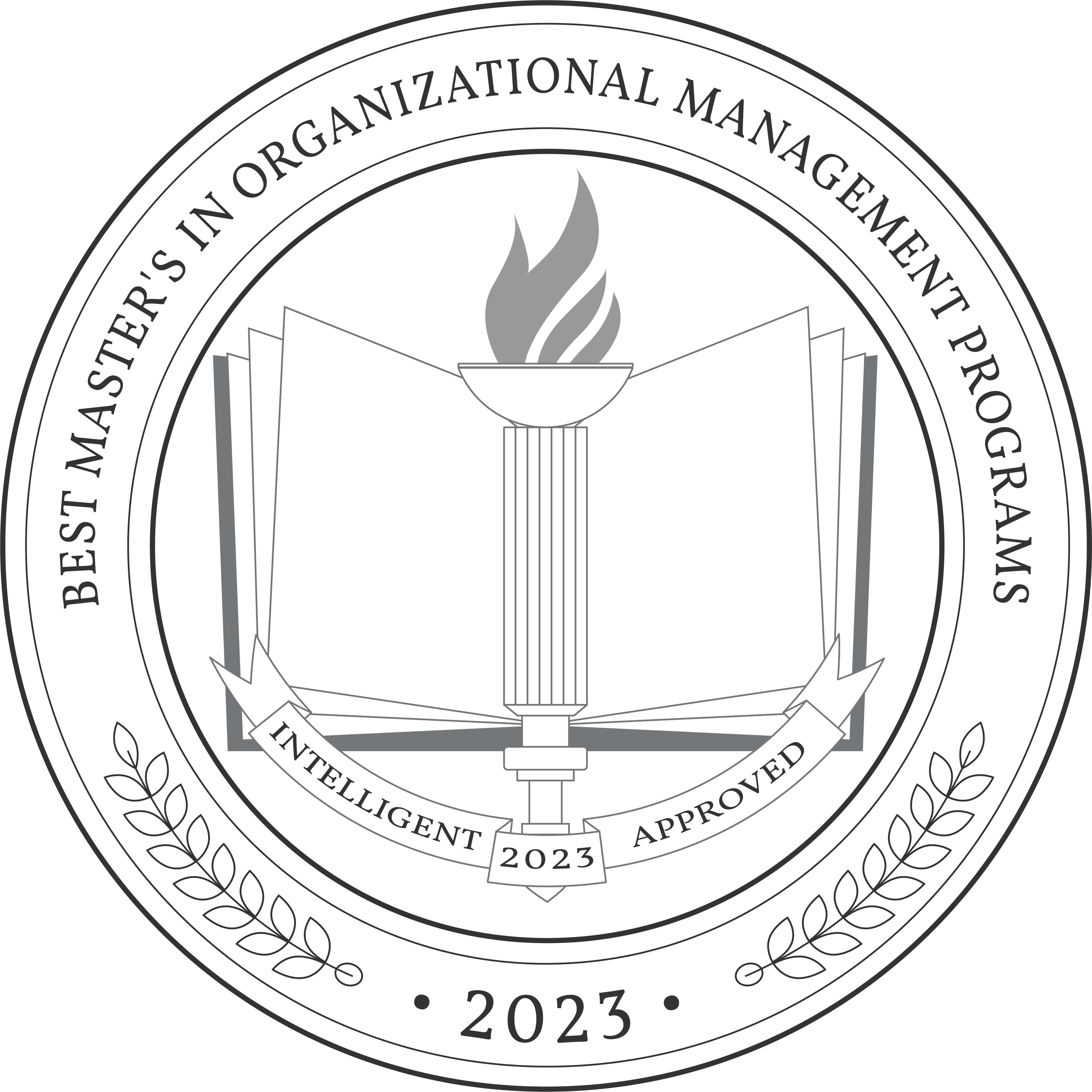 Best Master's in Organizational Management Programs badge