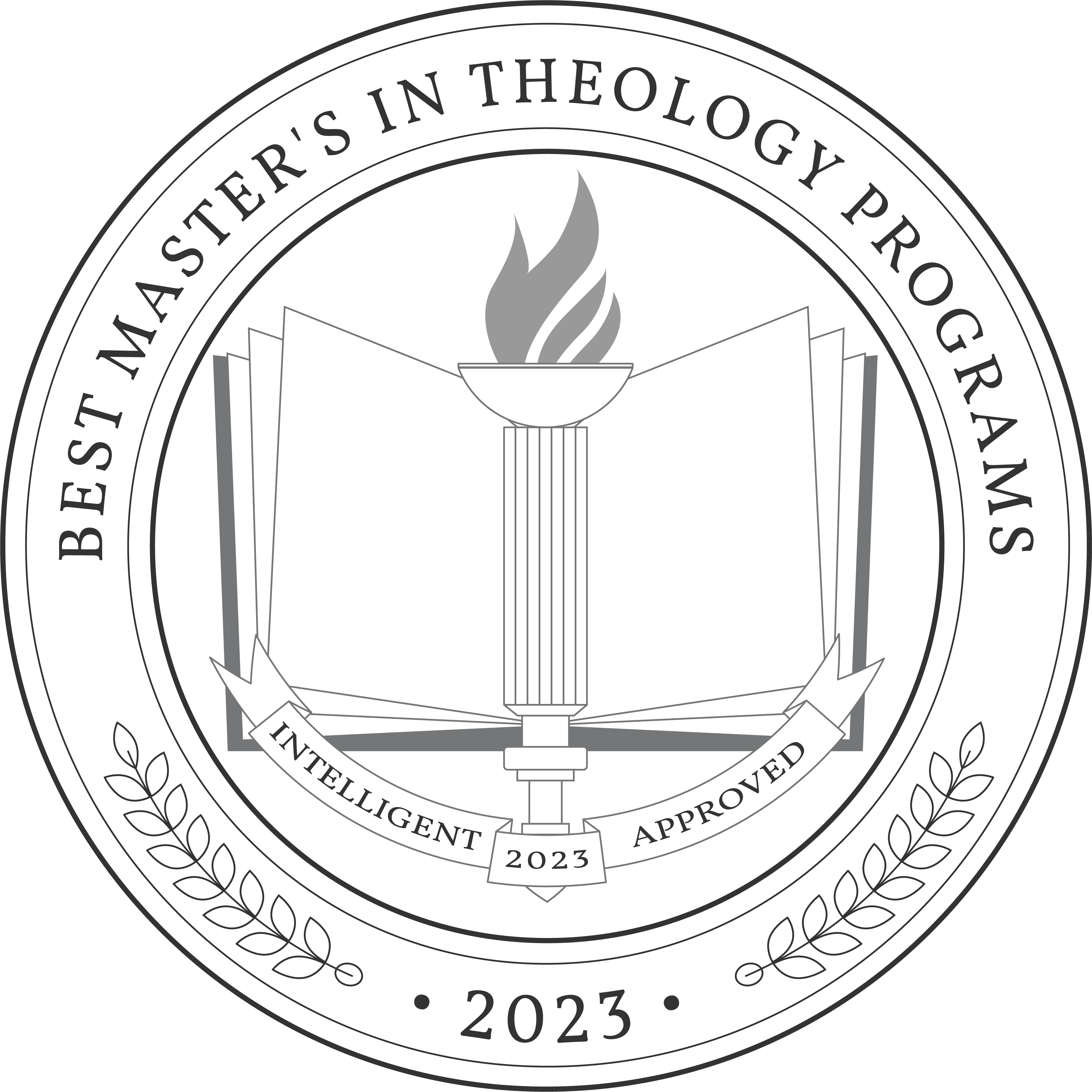 Best Master's in Theology Programs badge