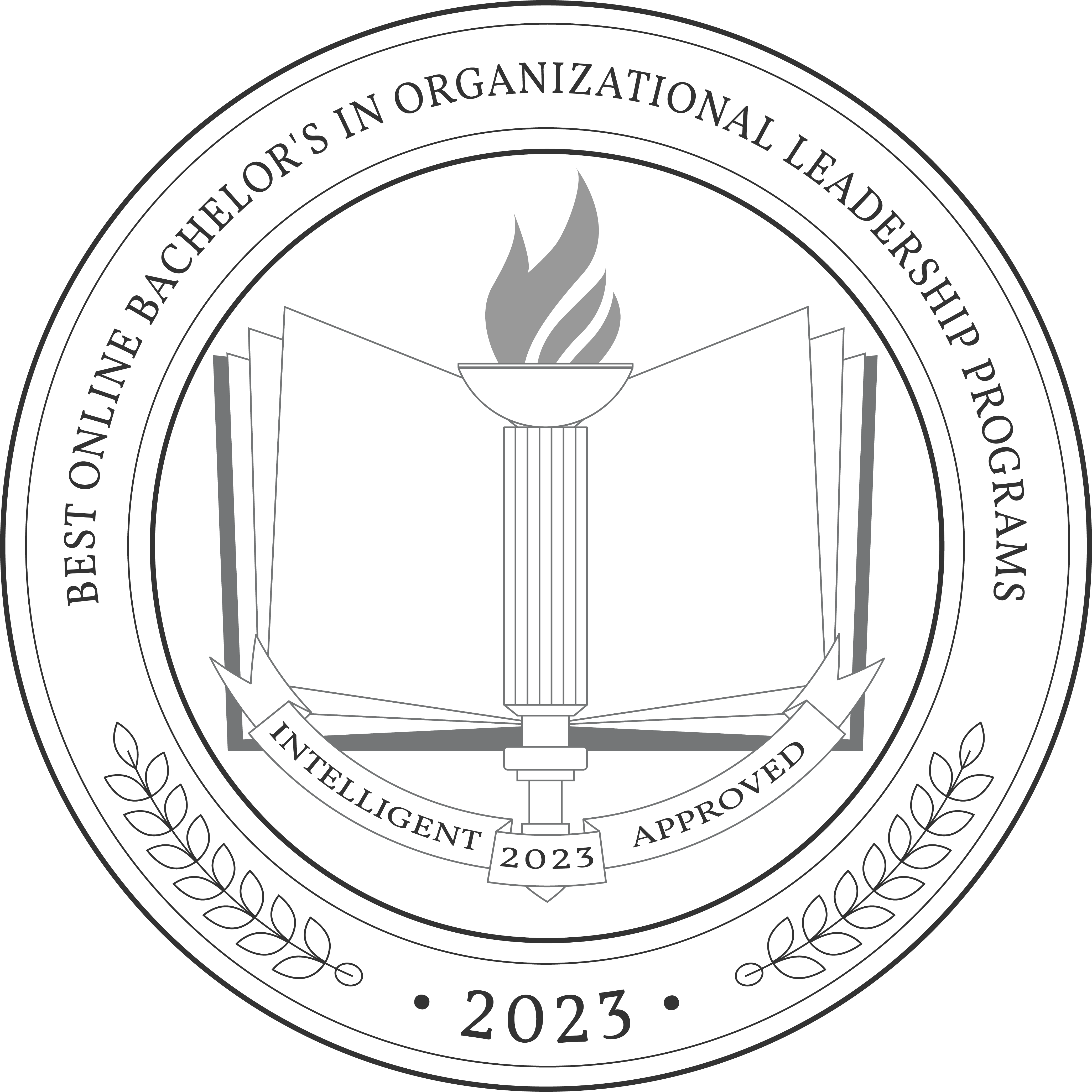 Best Online Bachelor's in Organizational Leadership Programs badge