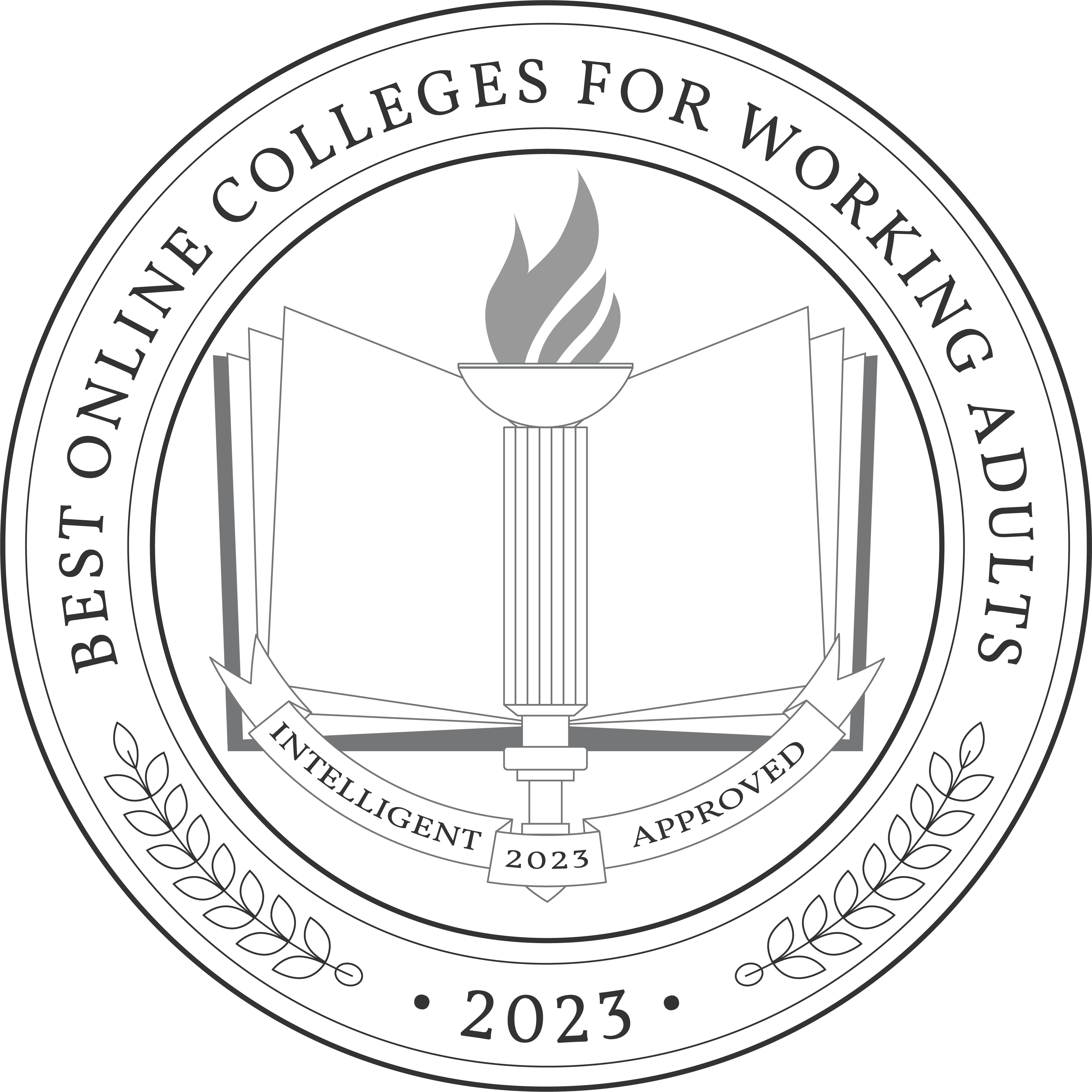 Best Online Colleges for Working Adults badge
