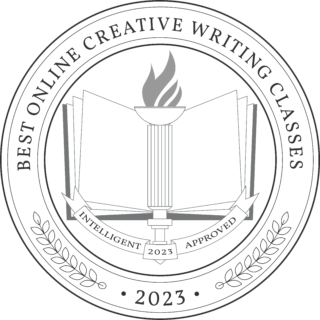 Best Online Creative Writing Classes badge