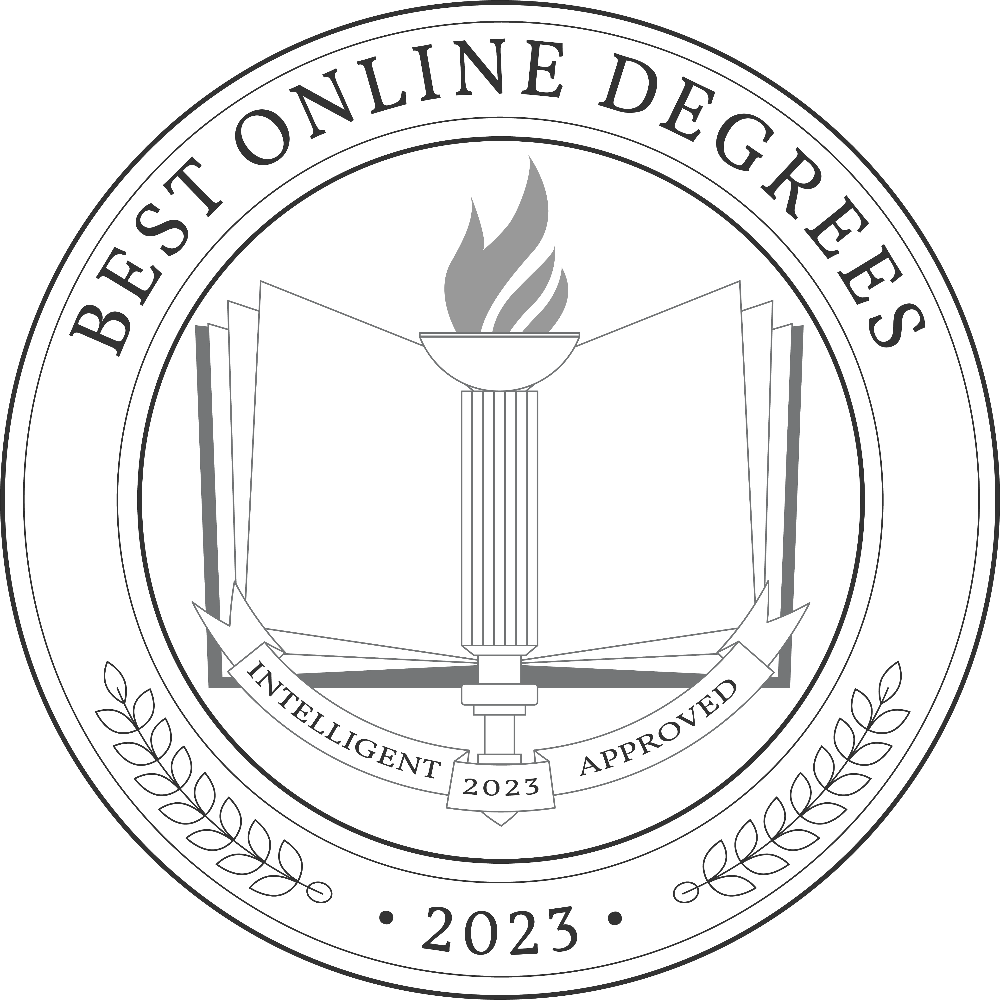 Best Online Degrees badge