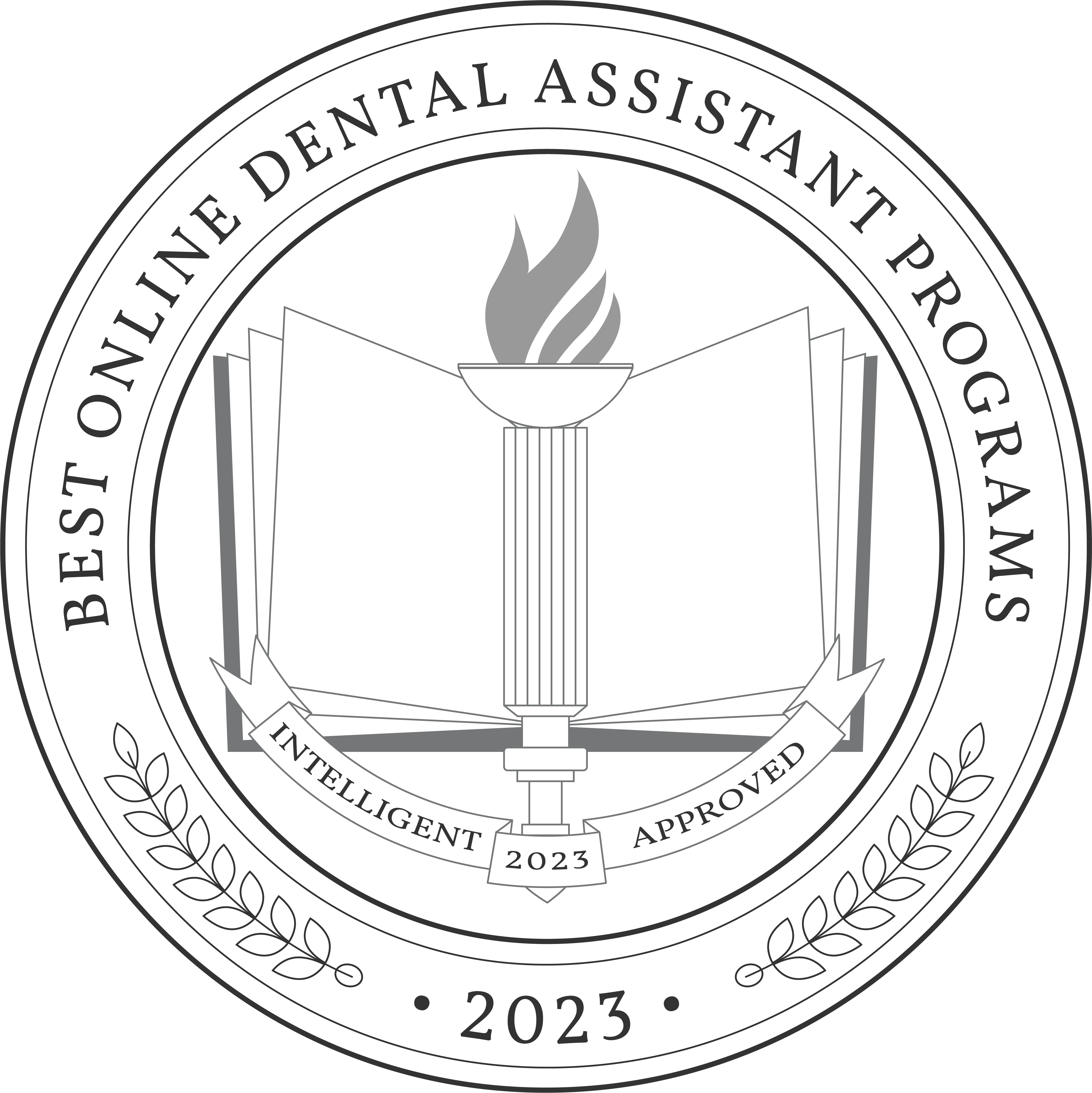 Best Online Dental Assistant Programs badge